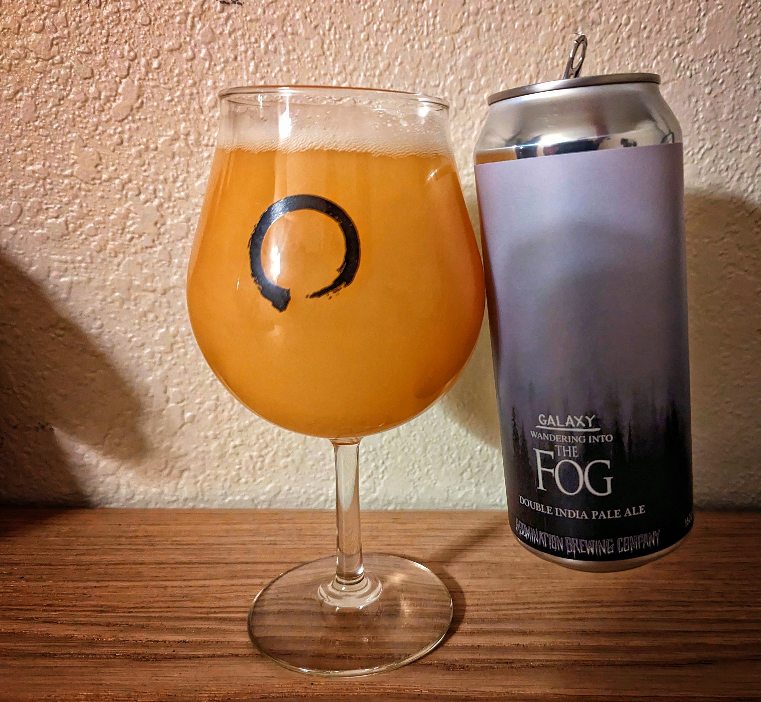 A great Hazy DIPA from Abomination Brewing out of North Haven, Connecticut, Abomination actually brews in conjunction with Twelve Percent Beer Project.
This "Fog" series is amazing.