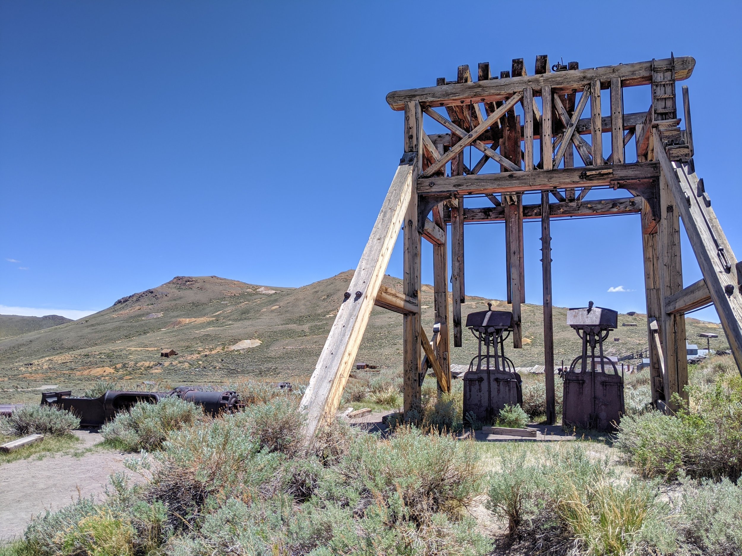 Headframe in Bodie