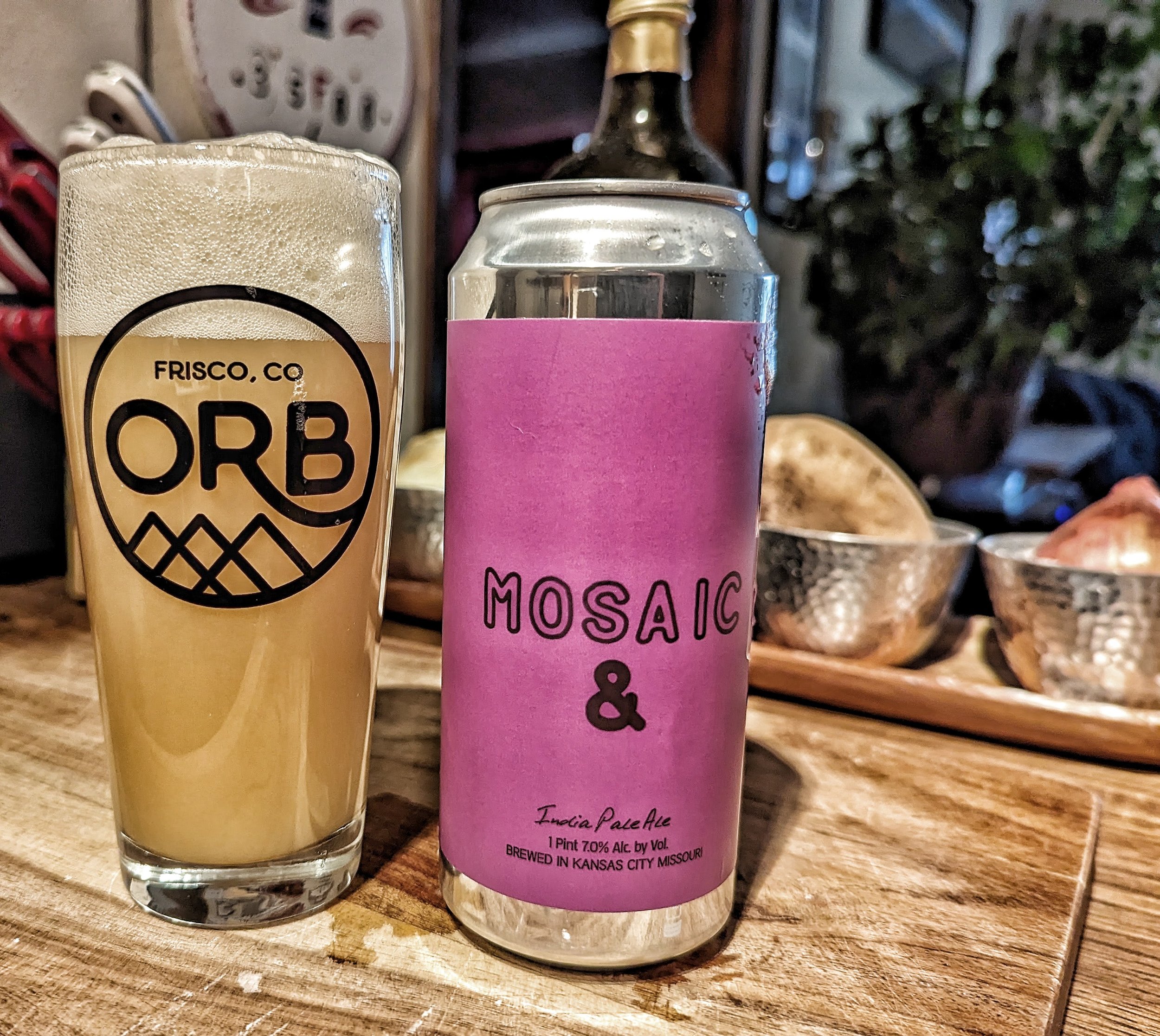 Mosaic IPA from BKS (Kansas City, MO)