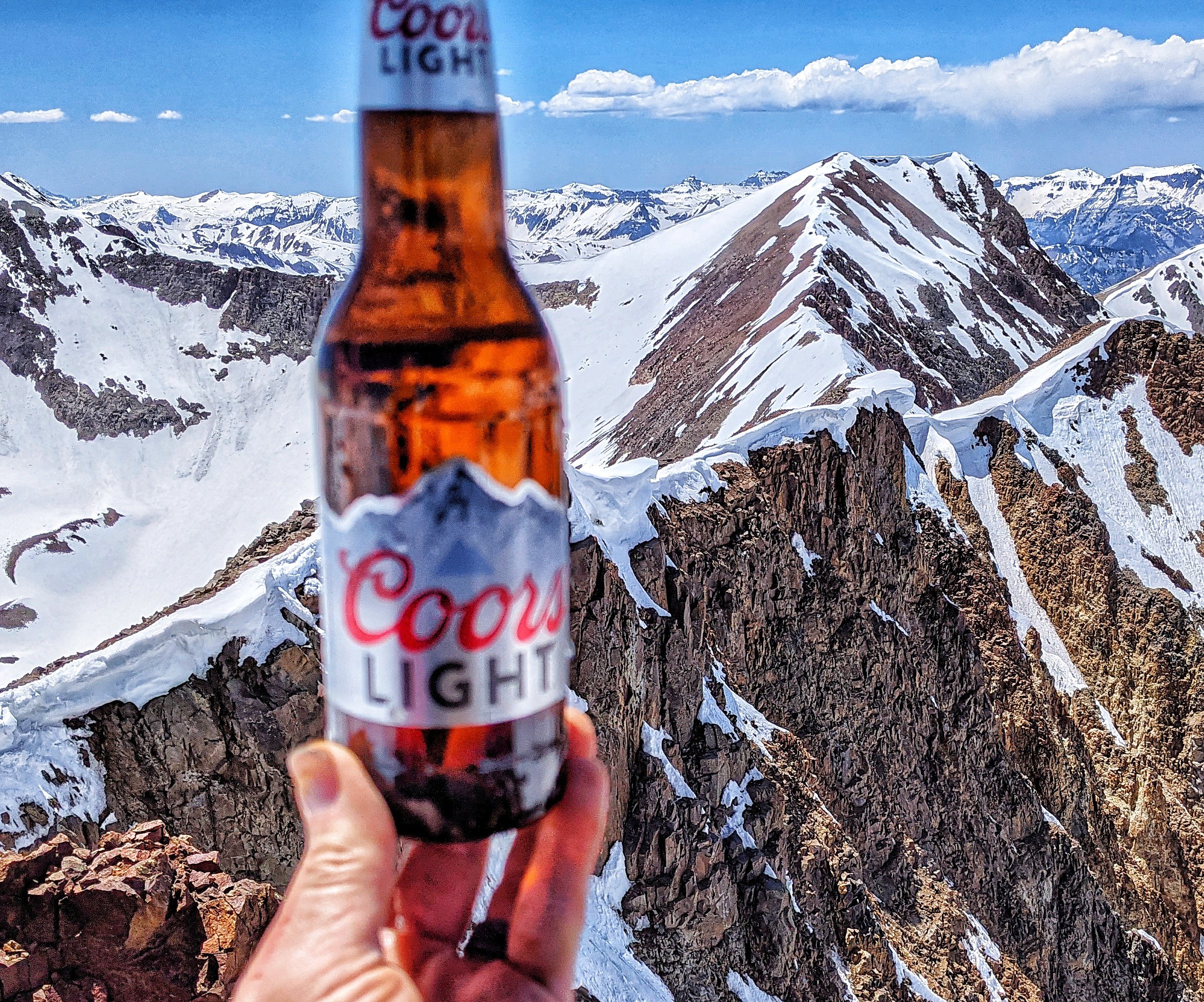 Yeah, I know. NOT Craft, but that snowline with the bottle was accidental!