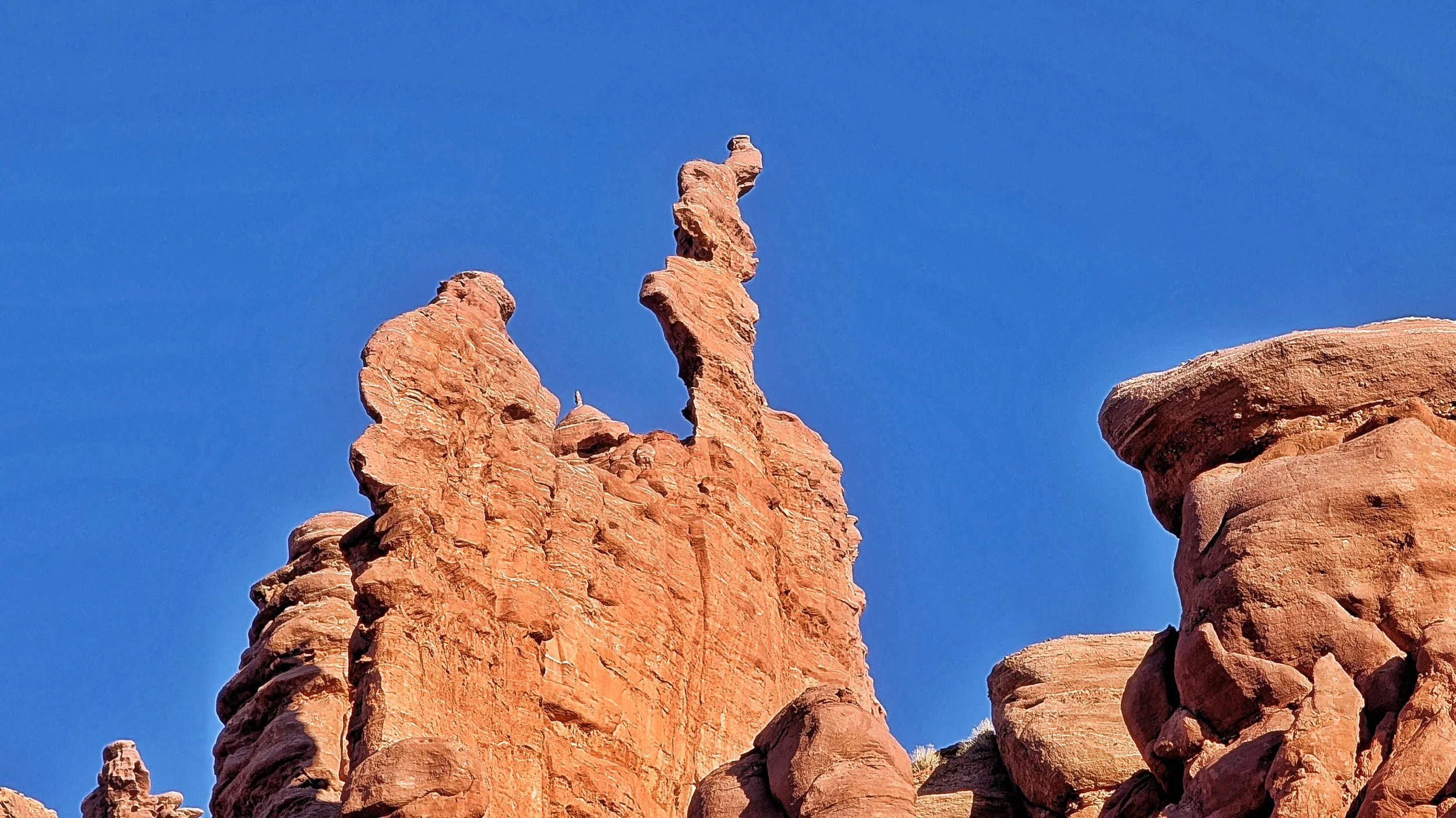 Looking up at the corkscrew of Ancient Art