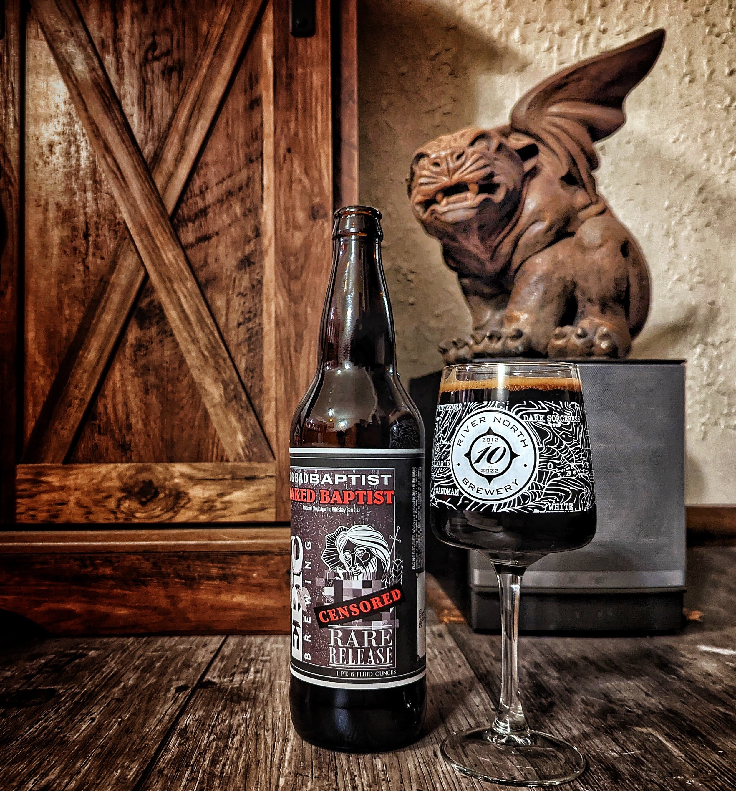 Stripped down, no frills Big Bad Baptist. A classic from Epic Brewing