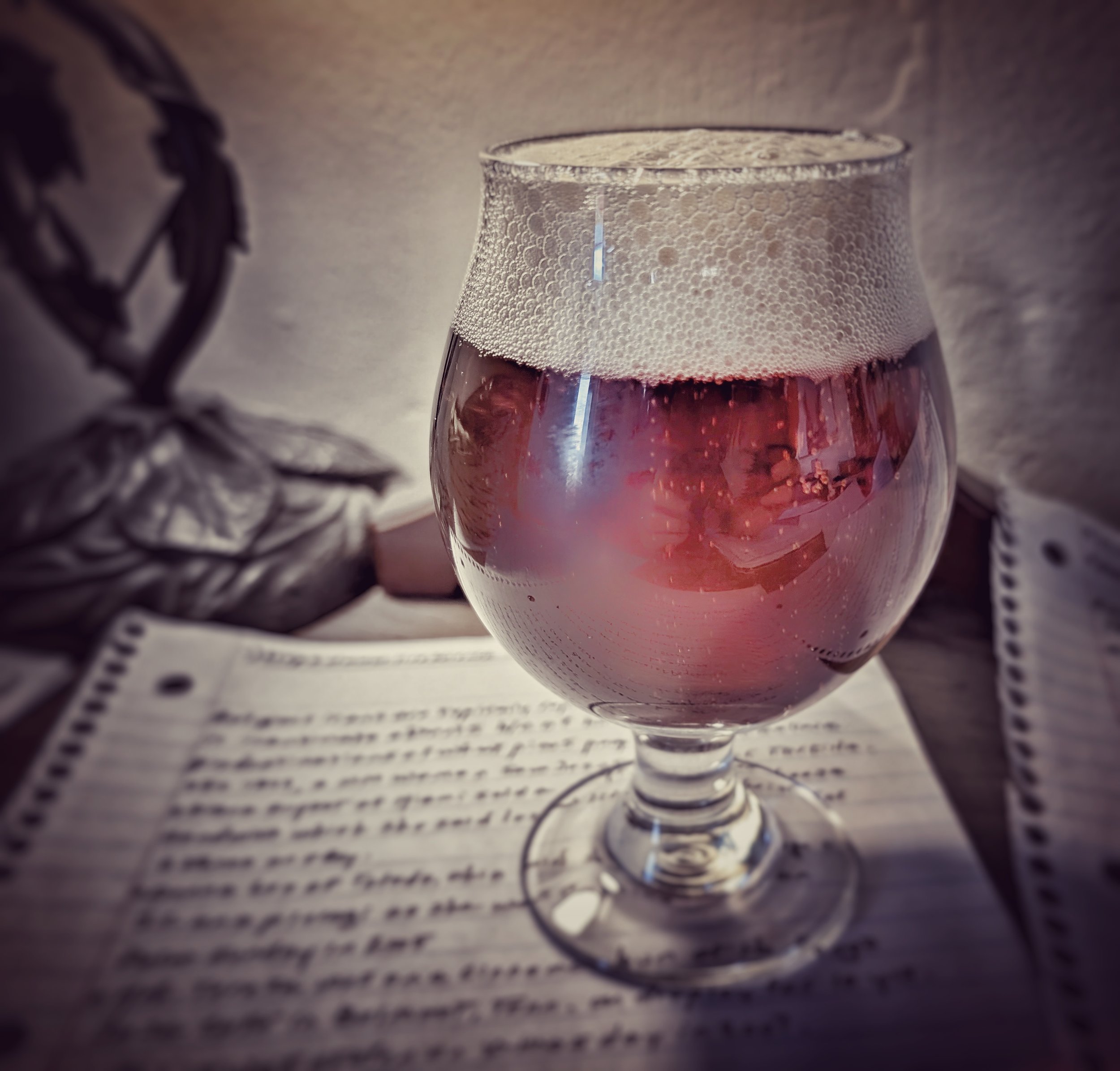 Enjoying a 90 Schilling from Odell Brewing while writing & editing