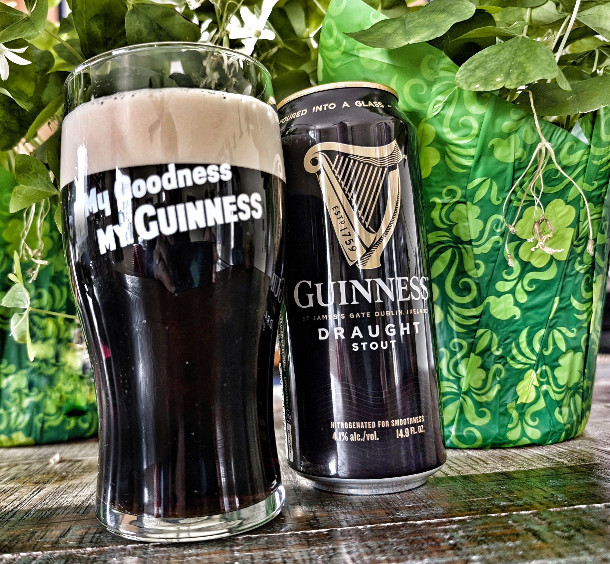 "My goodness, MY GUINNESS!"