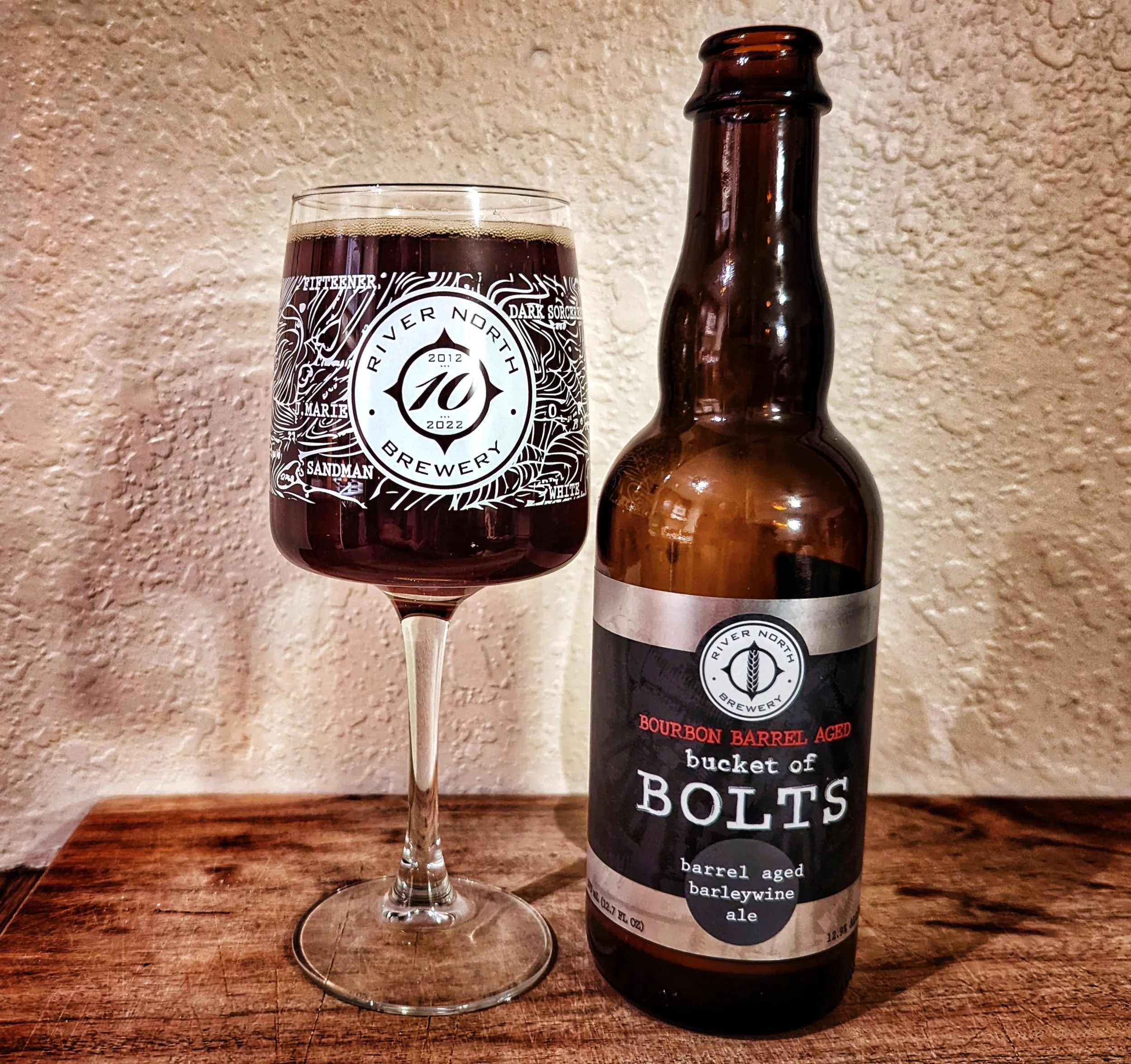 River North- Bucket of Bolts, a Barleywine