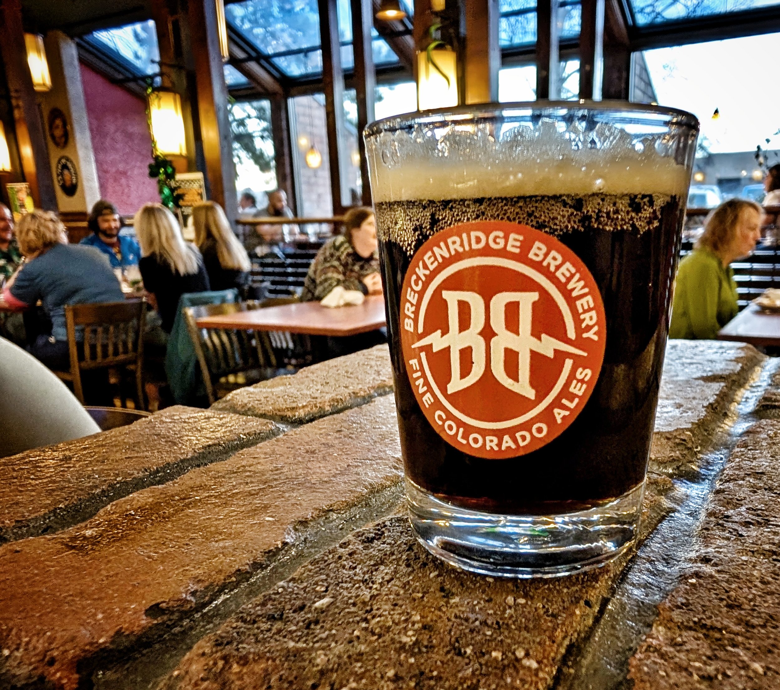 An especially coffee porter called, Fall, from Maine Brewing.