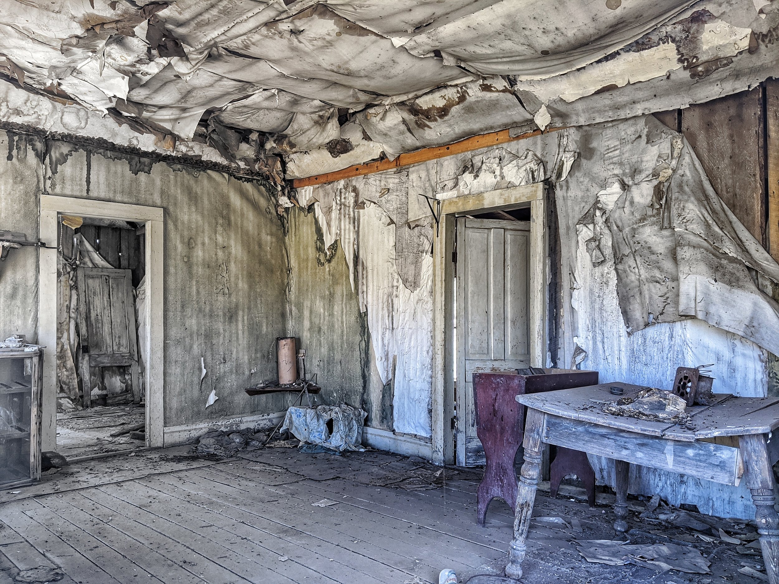 Inside a room