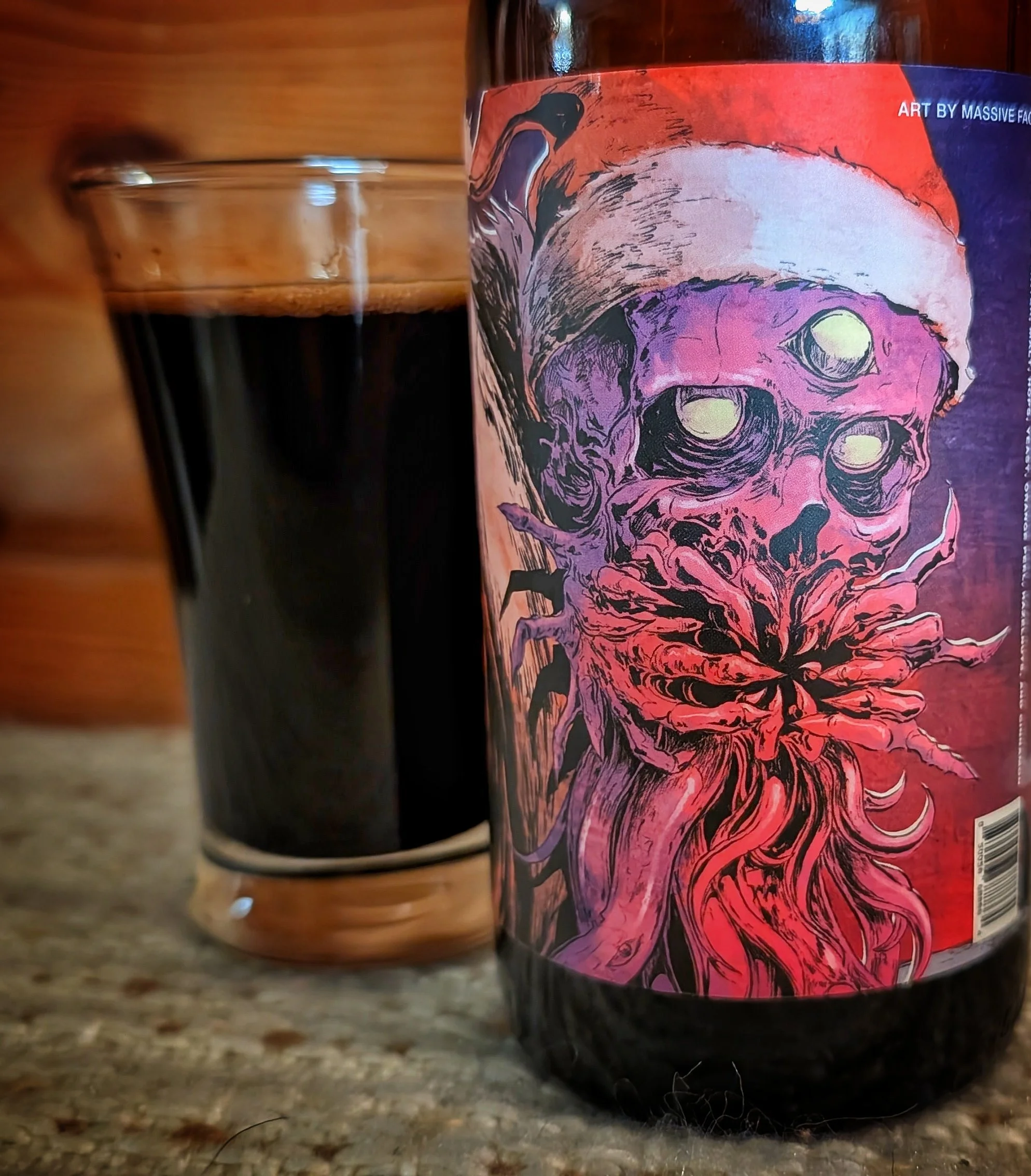 Anchorage Brewing- Zimt Star. A $62 bottle. Probably the limit as what I'm willing to pay for a bottle of beer. Again, it was quite good but not $62 good. 