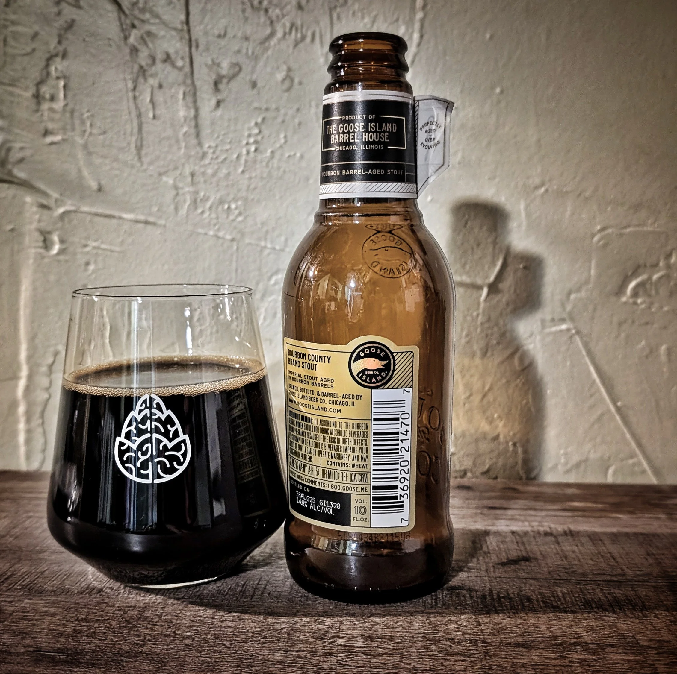 2025 Bourbon County Stout. First year to offer smaller bottles