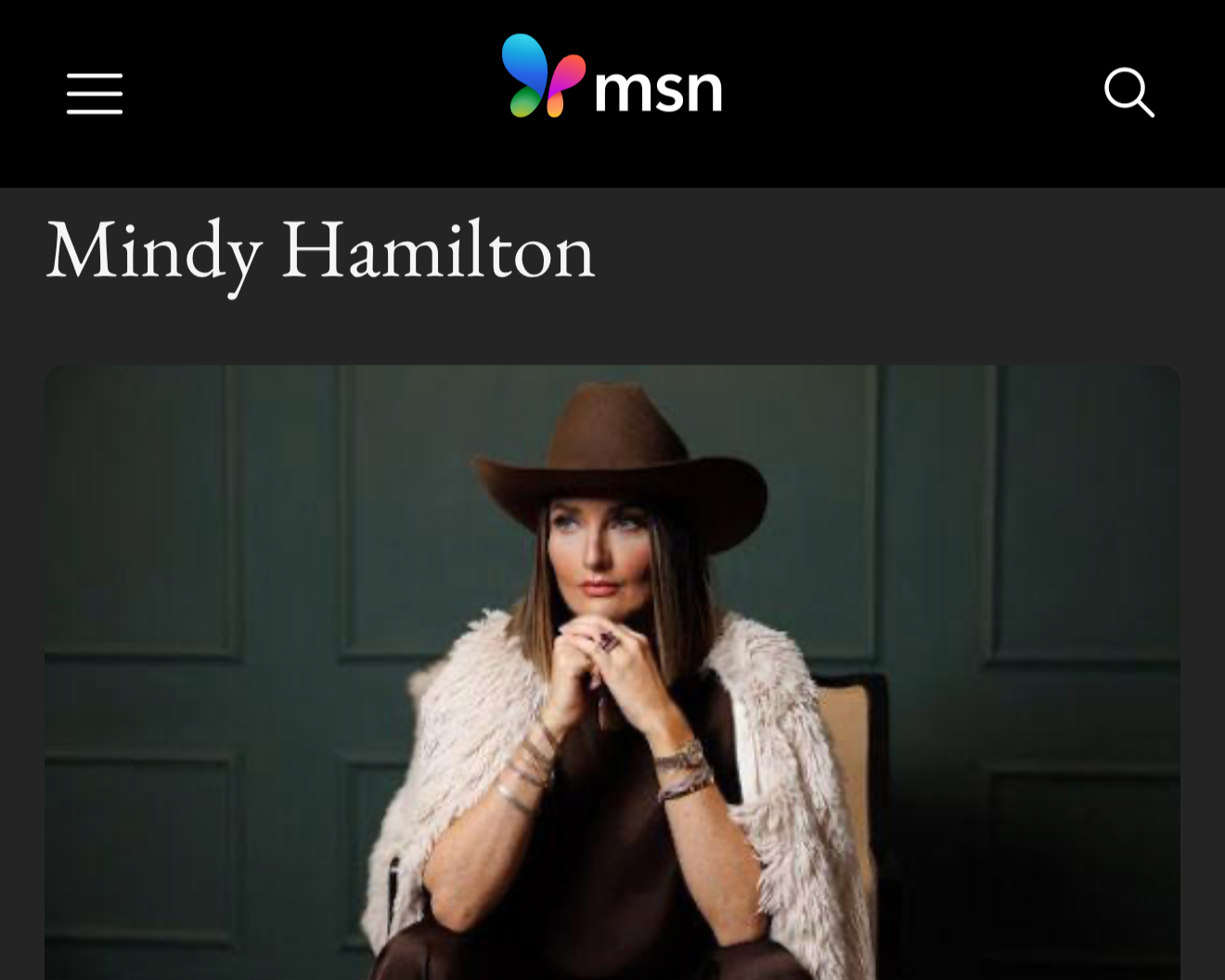 When MSN recognized Mindy Hamilton as one of the Top 10 Self-Made Women to Watch in 2026