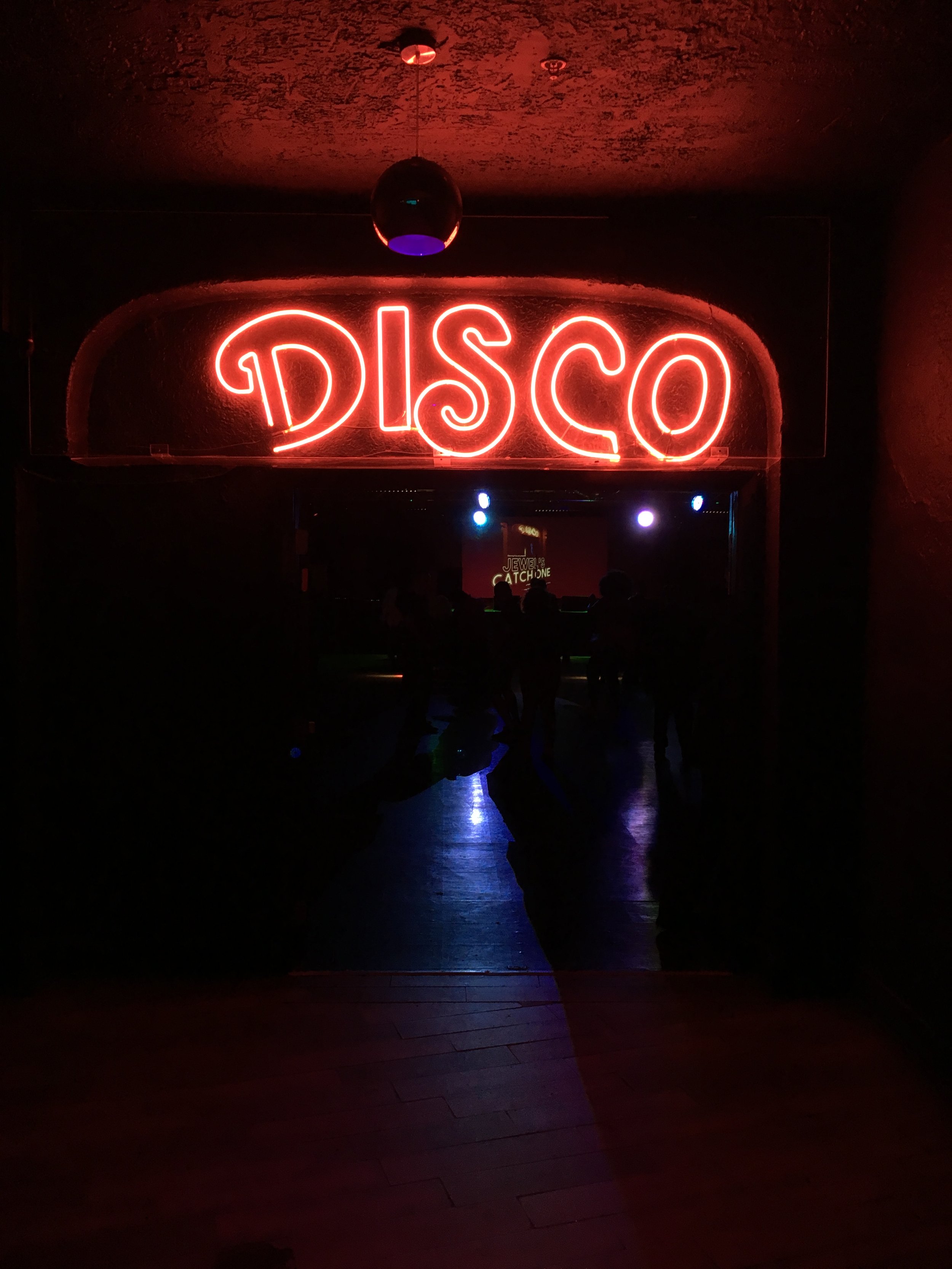 Inside Jewel's Catch One. Photo by author