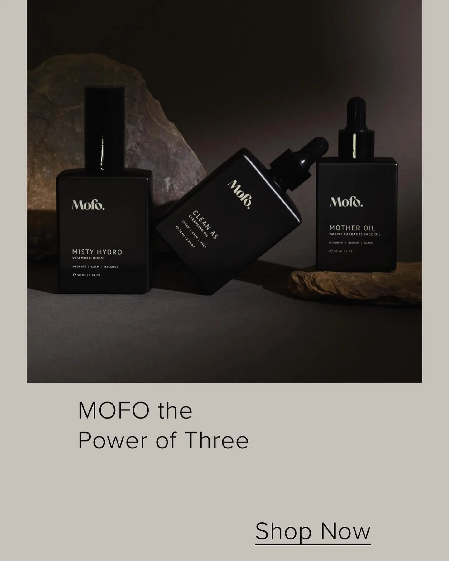 SHOP IS OPEN !!! 
Click the link in our bio . 🙌🏼 
Or go to our website www.mofoaustralia.com 
Subscribe and receive 25% off your first order.
Industry discount. 
#naturalskincare #australianextracts #cleanbeautyrevolution #mofoaustralia #powerof3