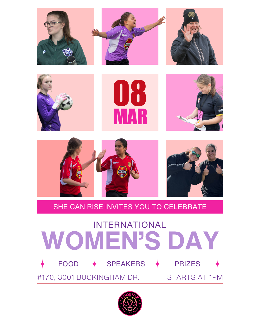 She Can Rise (2025-26) - International Women’s Day