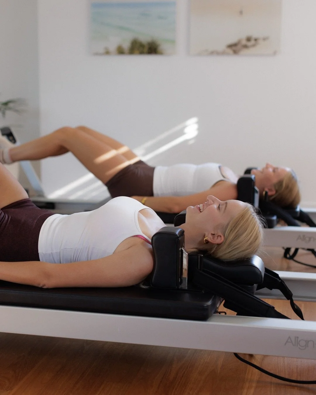 Love these moments that Dan captured in class and how they so beautifully represent the vibe of Pilates Pad ✨

Thank you Zoe and Sinead for bringing your fun energy to the shoot! 

📸 @drhstudios