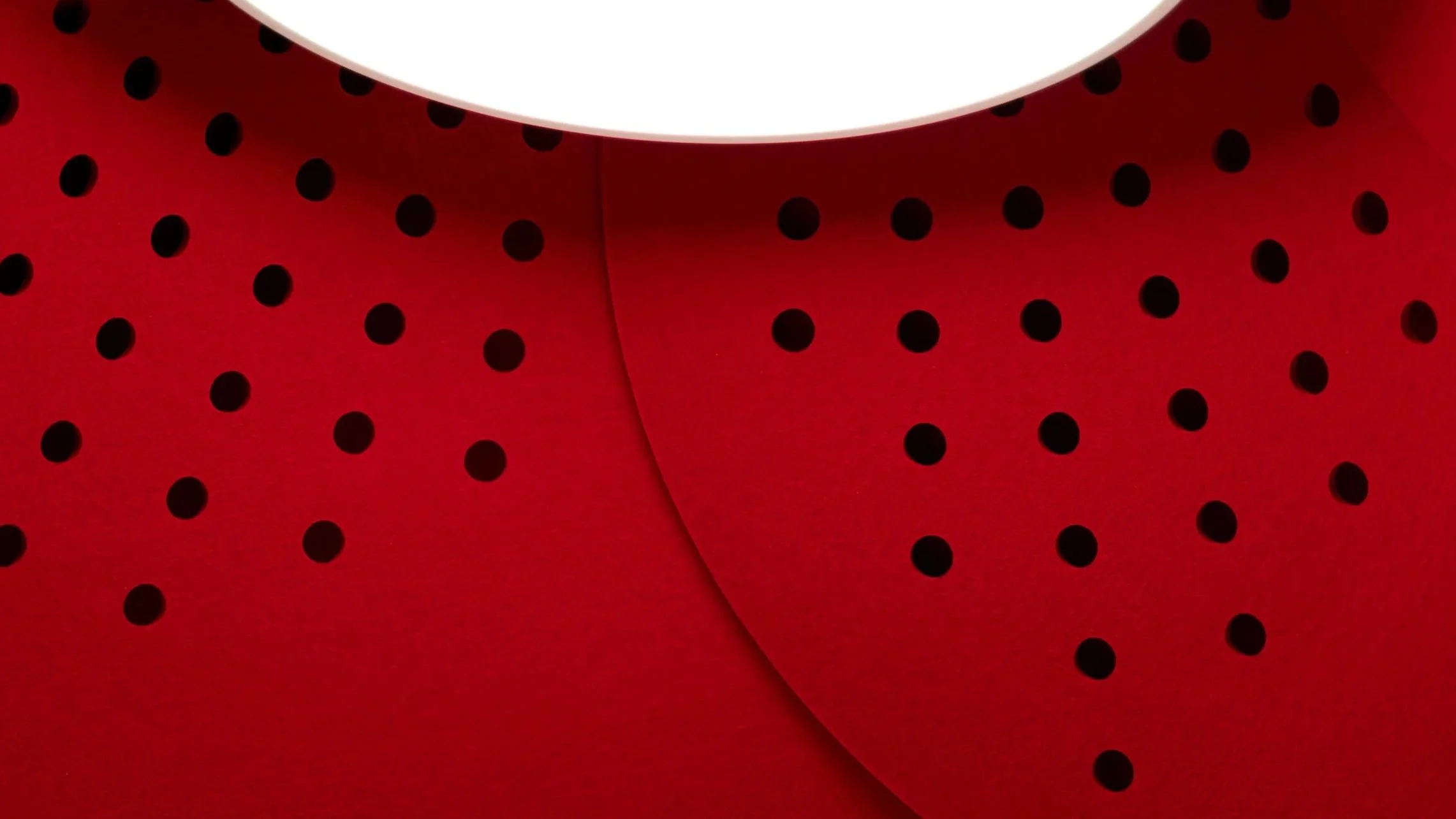 Close-up of a red naturesclip light