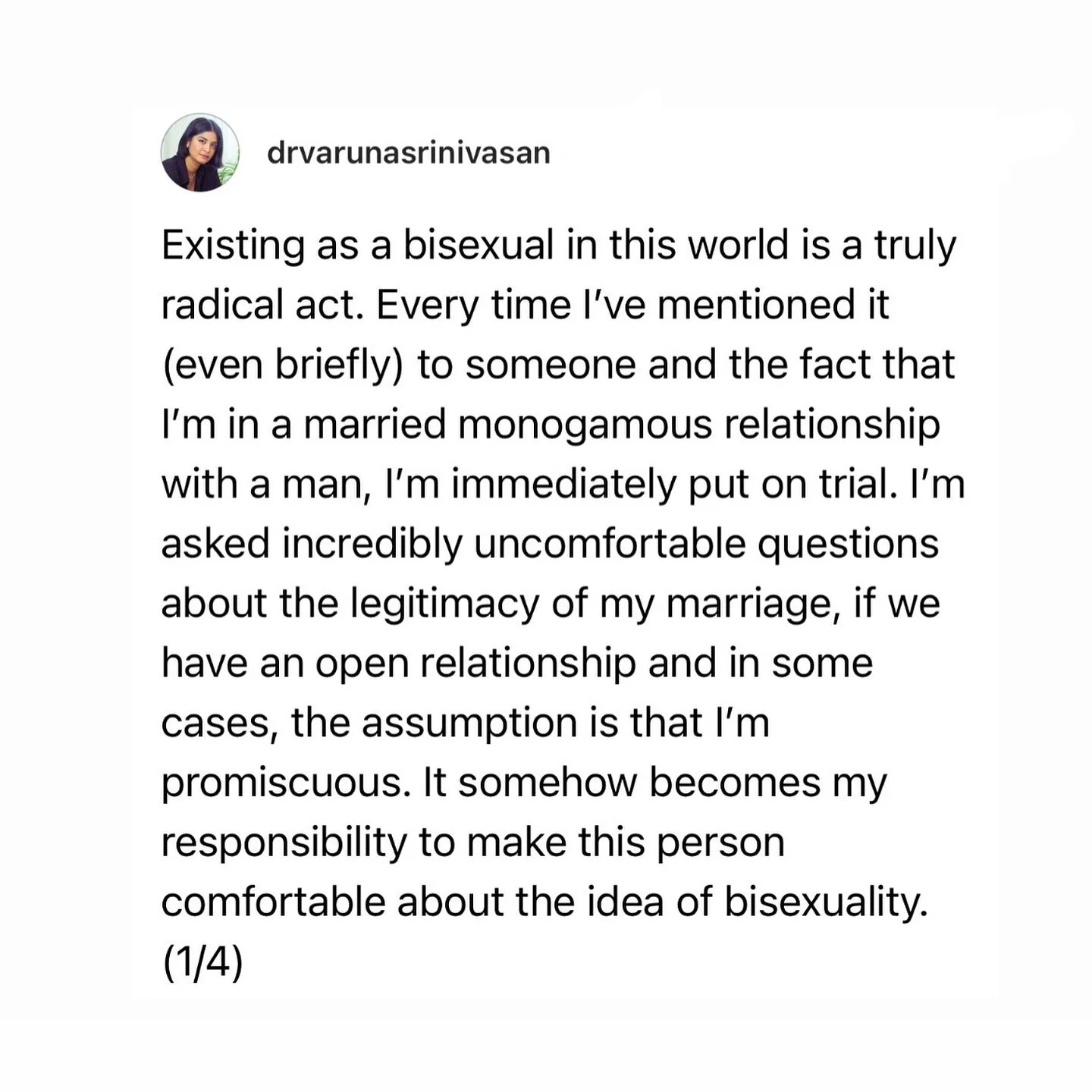 Being bisexual is a radical act in a world that continually seeks to erase you.