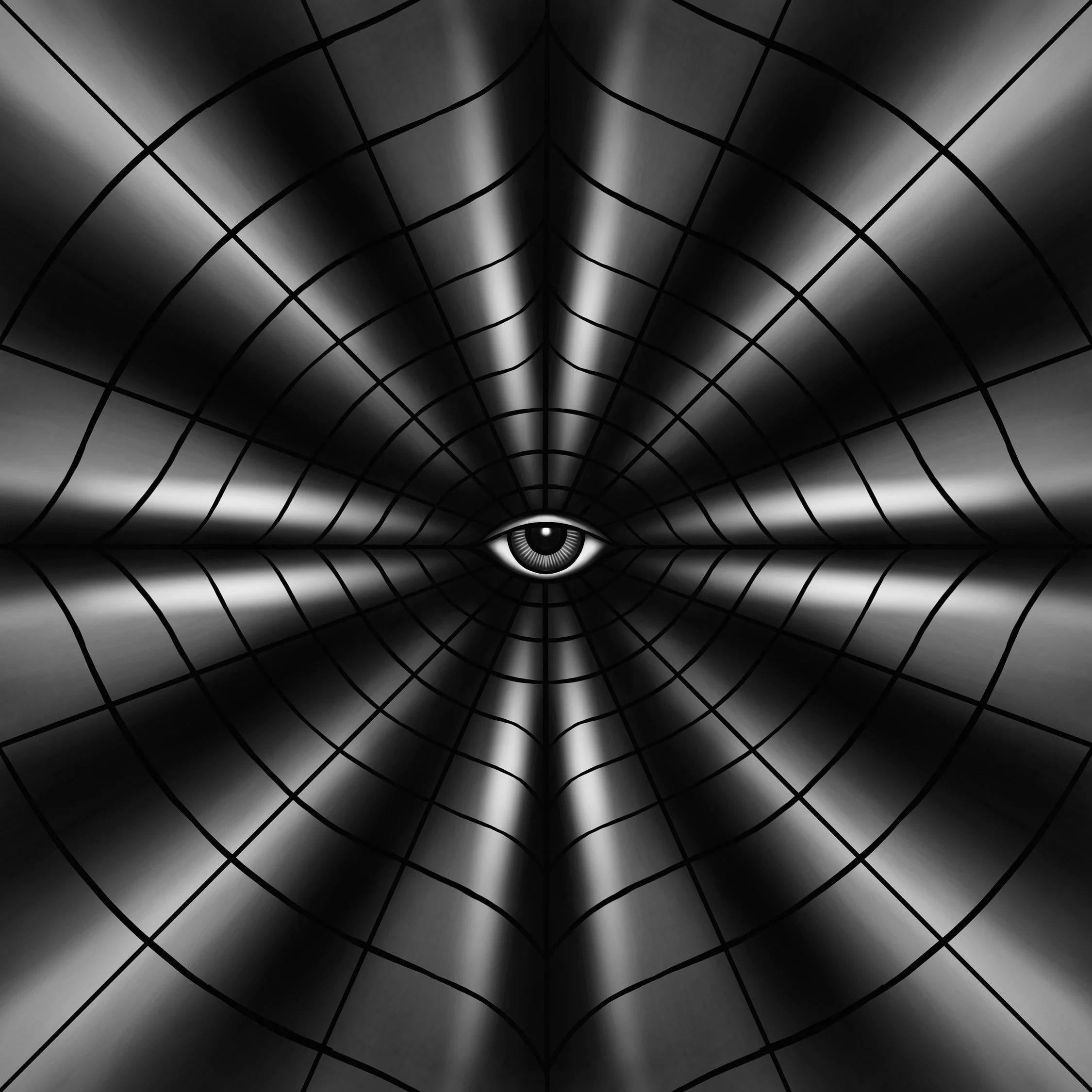 I of Eternity – visionary digital artwork depicting the eternal self, created on Procreate by Juvy Torres