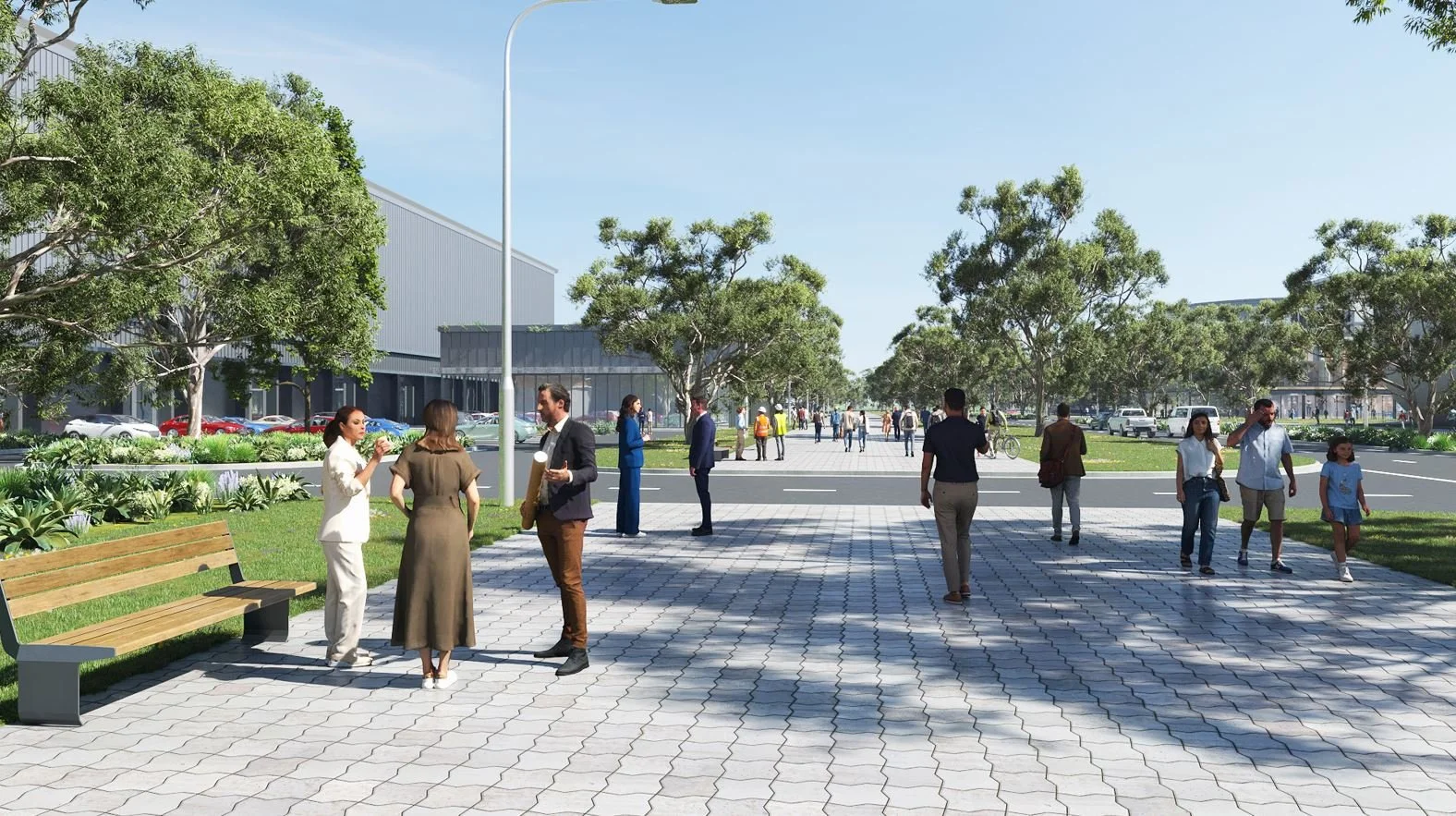 Dalmore Park Maitland City Artist Impression