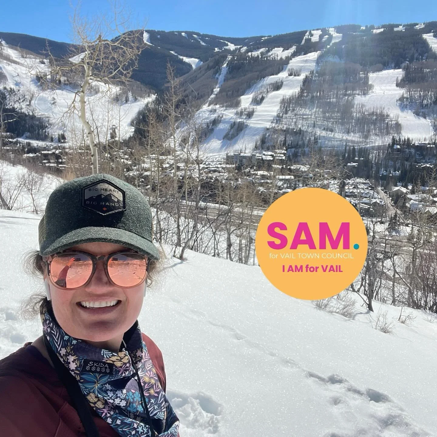 Every walk or hike refuels my purpose - working hard for the people who call this place home. Vote early, vote for Sam. Please and thank you!