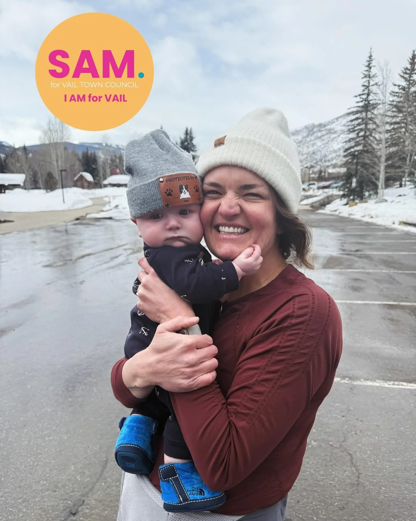 The choices we make today determine whether he grows up in the Vail we know and love and remember! 
Vote SAM. 
Less than a week away til the polls close! Follow @letsvotevail for up to the minute info on how to vote or go to my website at link in Bio