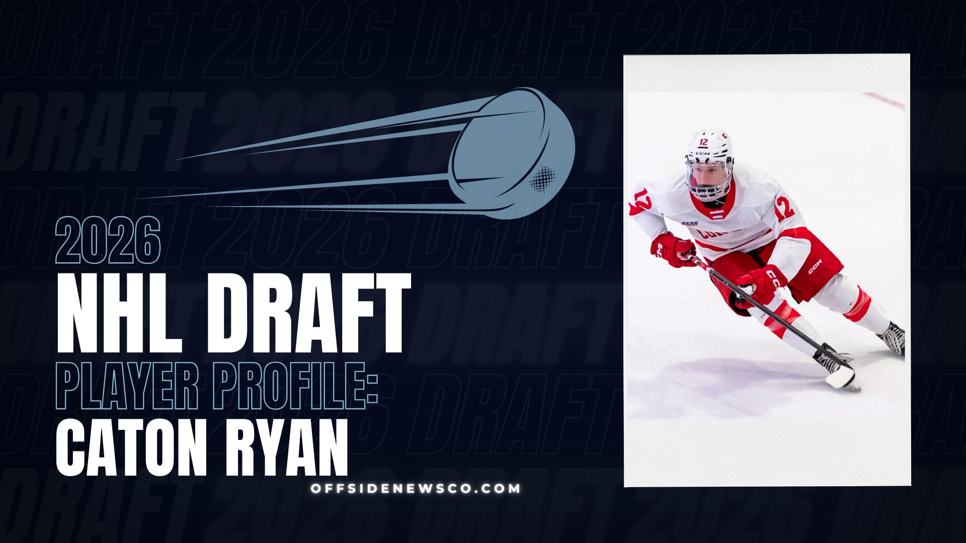 2026 NHL Draft Spotlight: Caton Ryan — Offside News