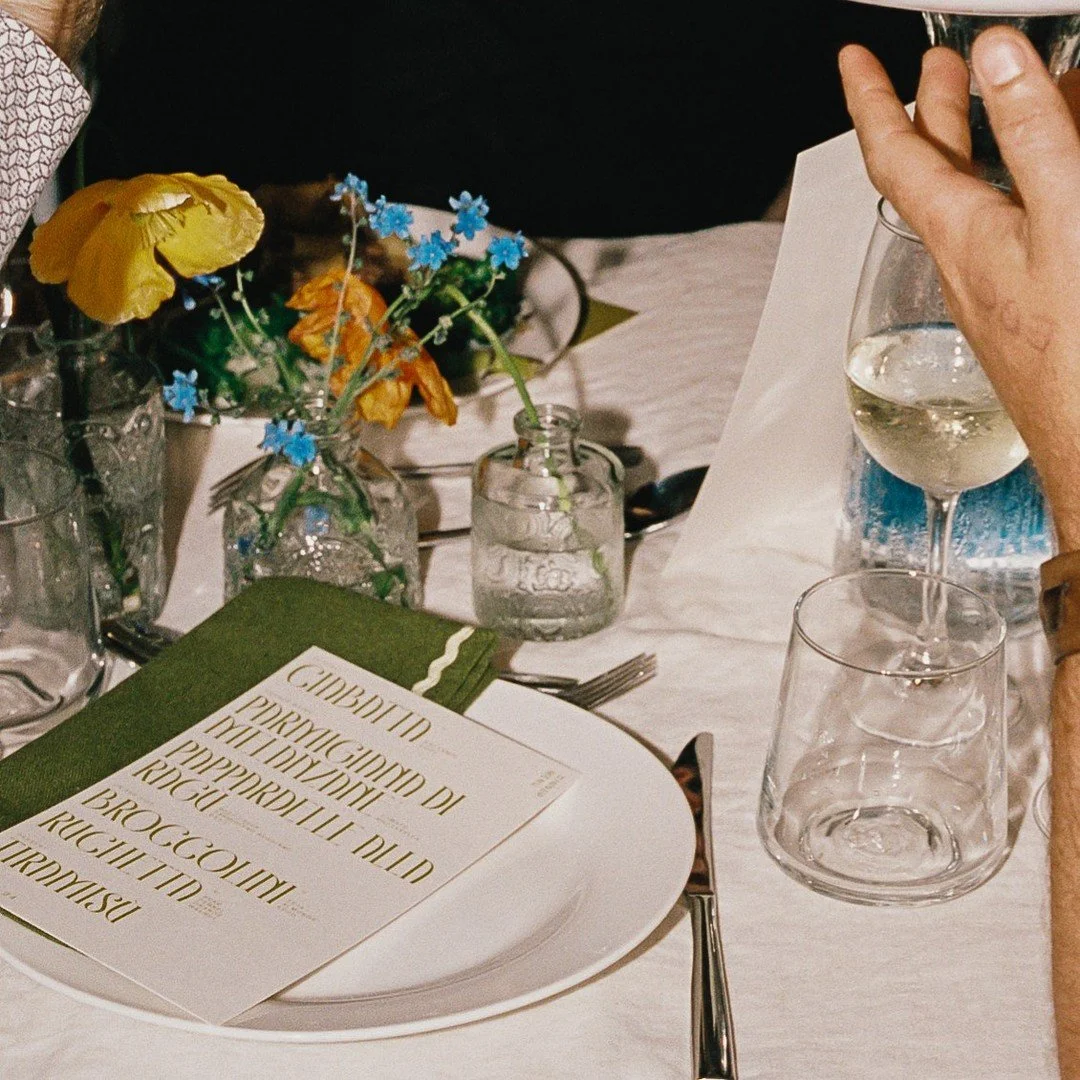 &quot;What getting married taught me about needing to commit to my client partners as a small business.&quot;

Jokes. Here's Cathedral in action, looking pretty on our wedding menus. Maybe over summer I'll get some time to make it available online.

