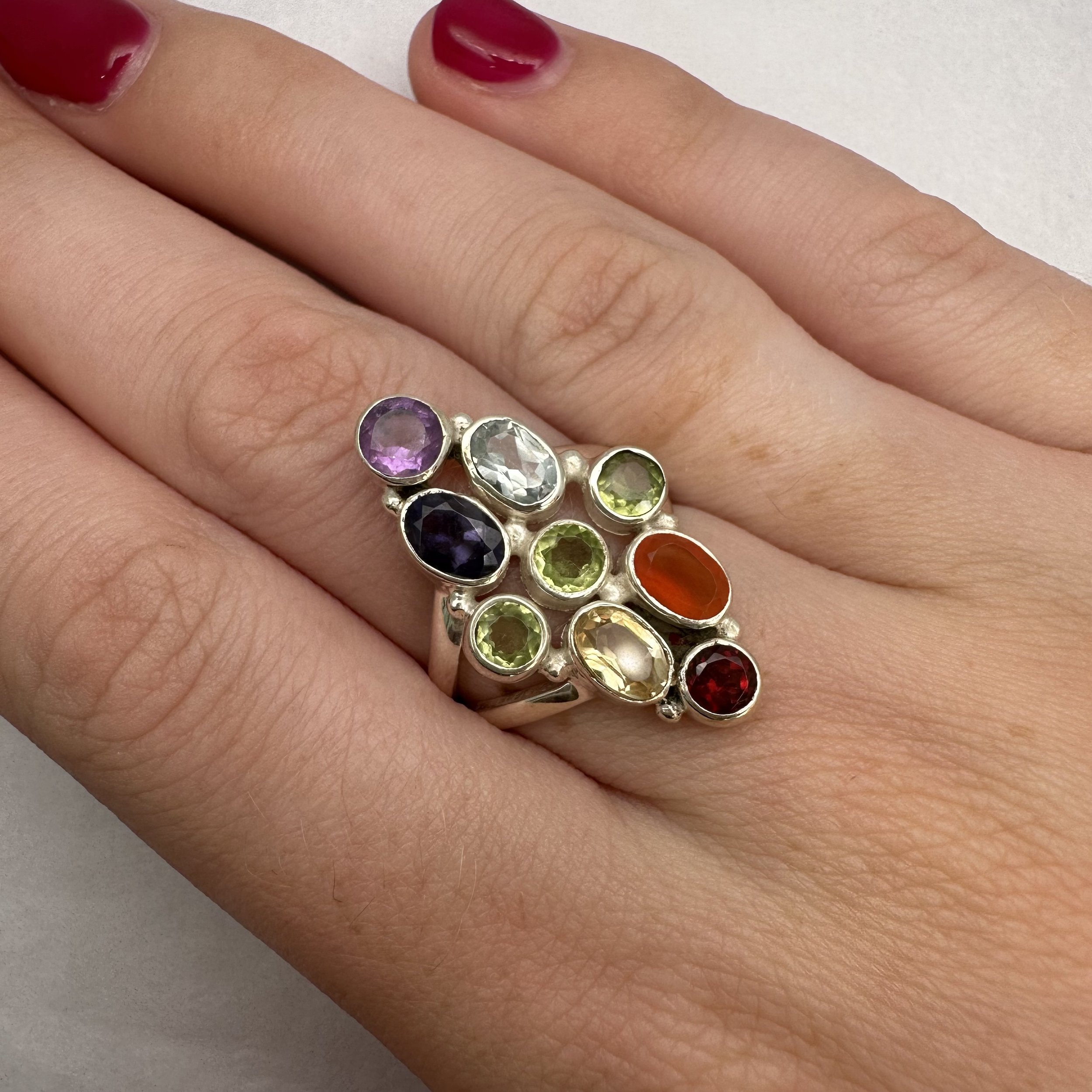 Mixed Stone Ring