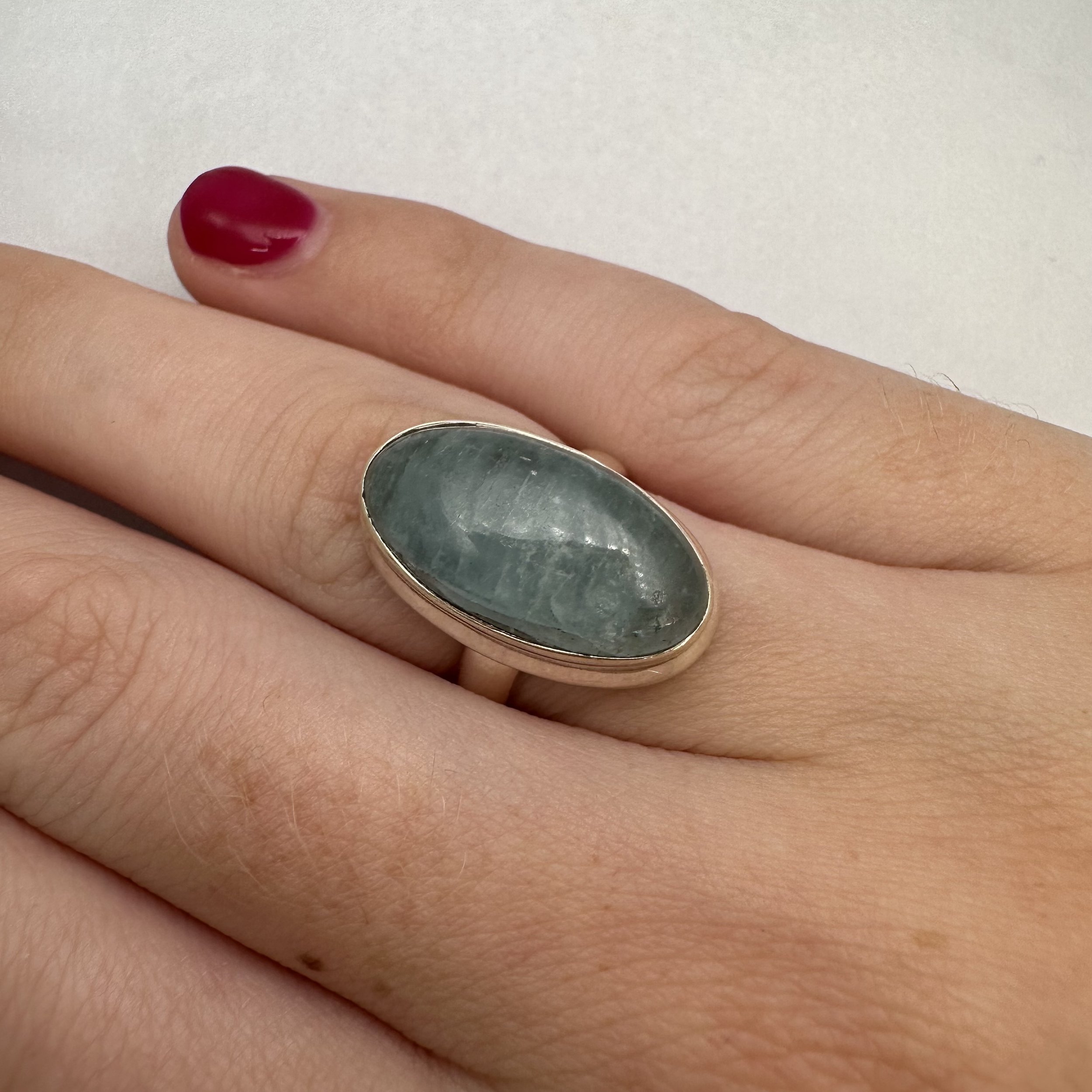 Aqua Marine Ring