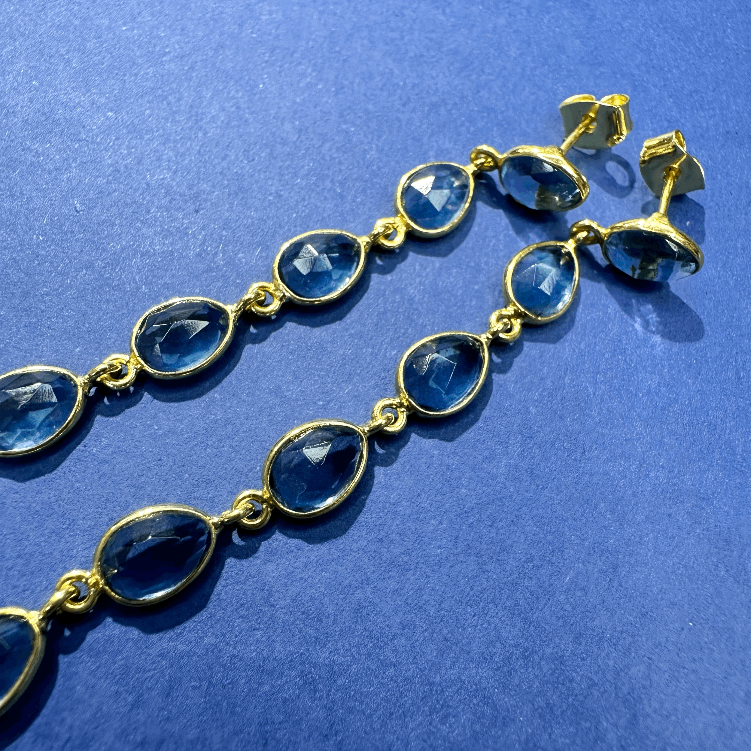 6 Iolite Earrings
