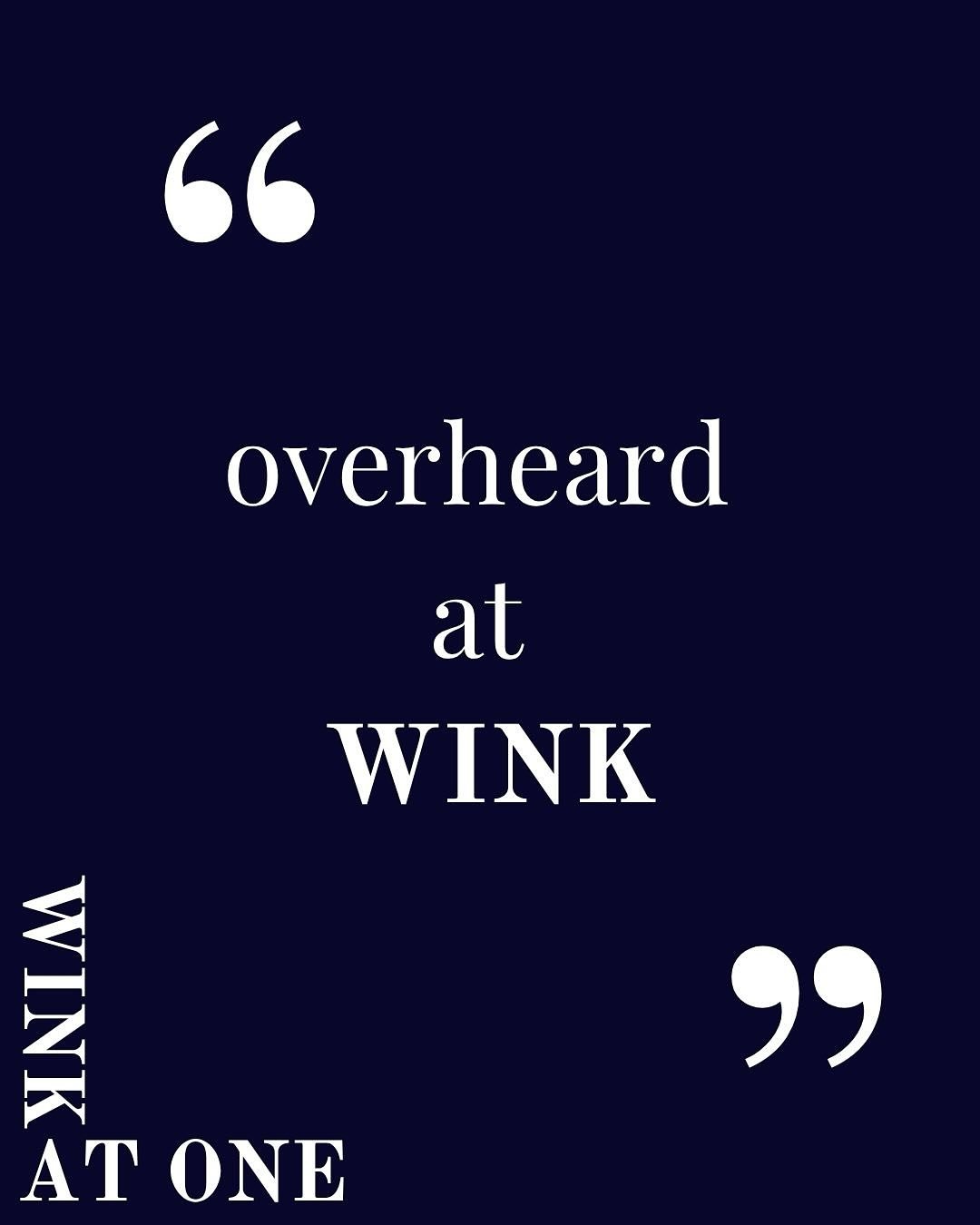 Wink is really the best place to get special jewellery and hot gossip X