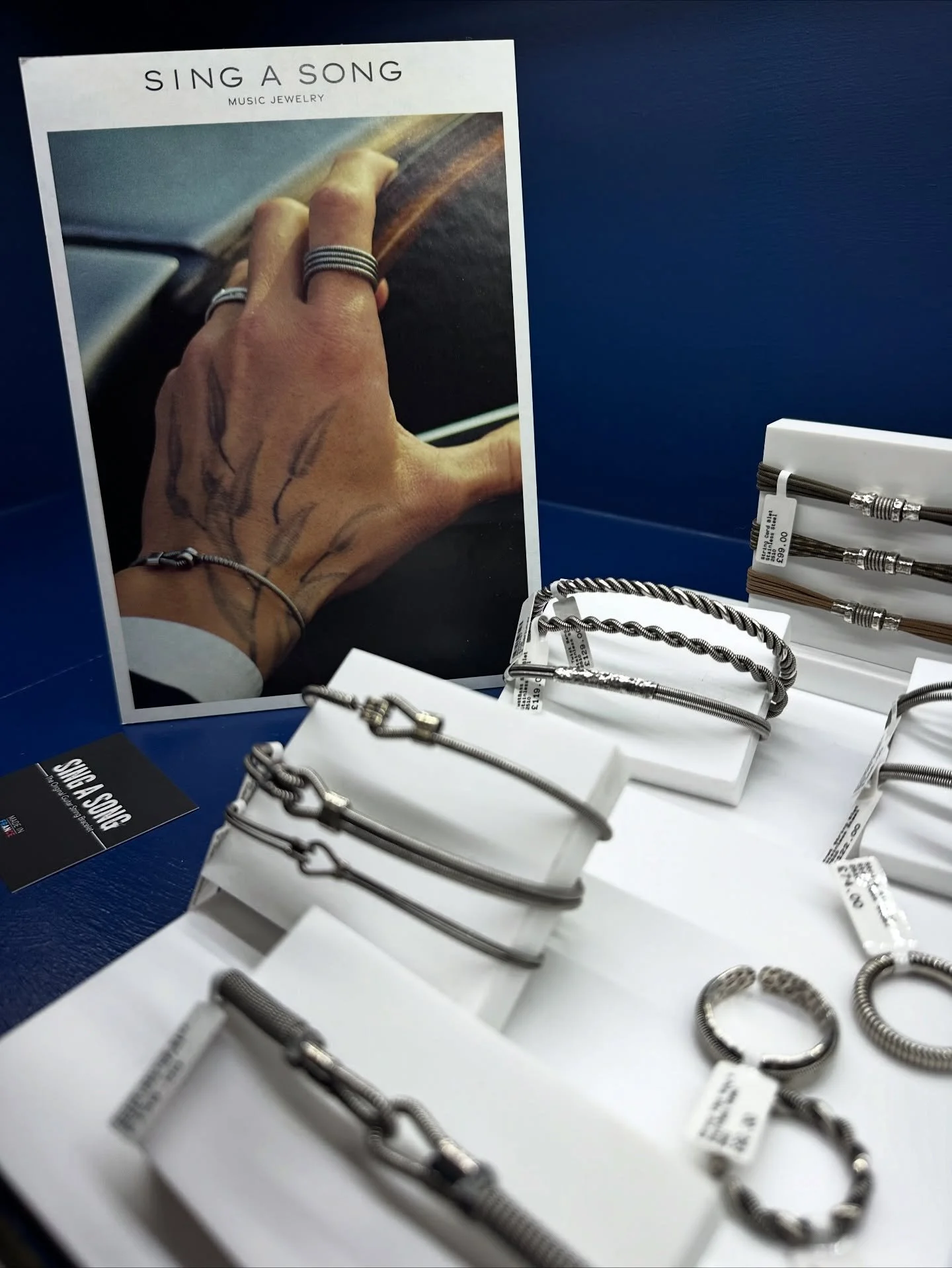 I wanted Trystan, our resident guitarist and junior jeweller, to make a video about his favourite of our new jewellery brands 
buuuut we got the giggles and this was the best we could do.. (swipe to the end to see).
We ❤️ @singasongbijoux 
&bull;stai