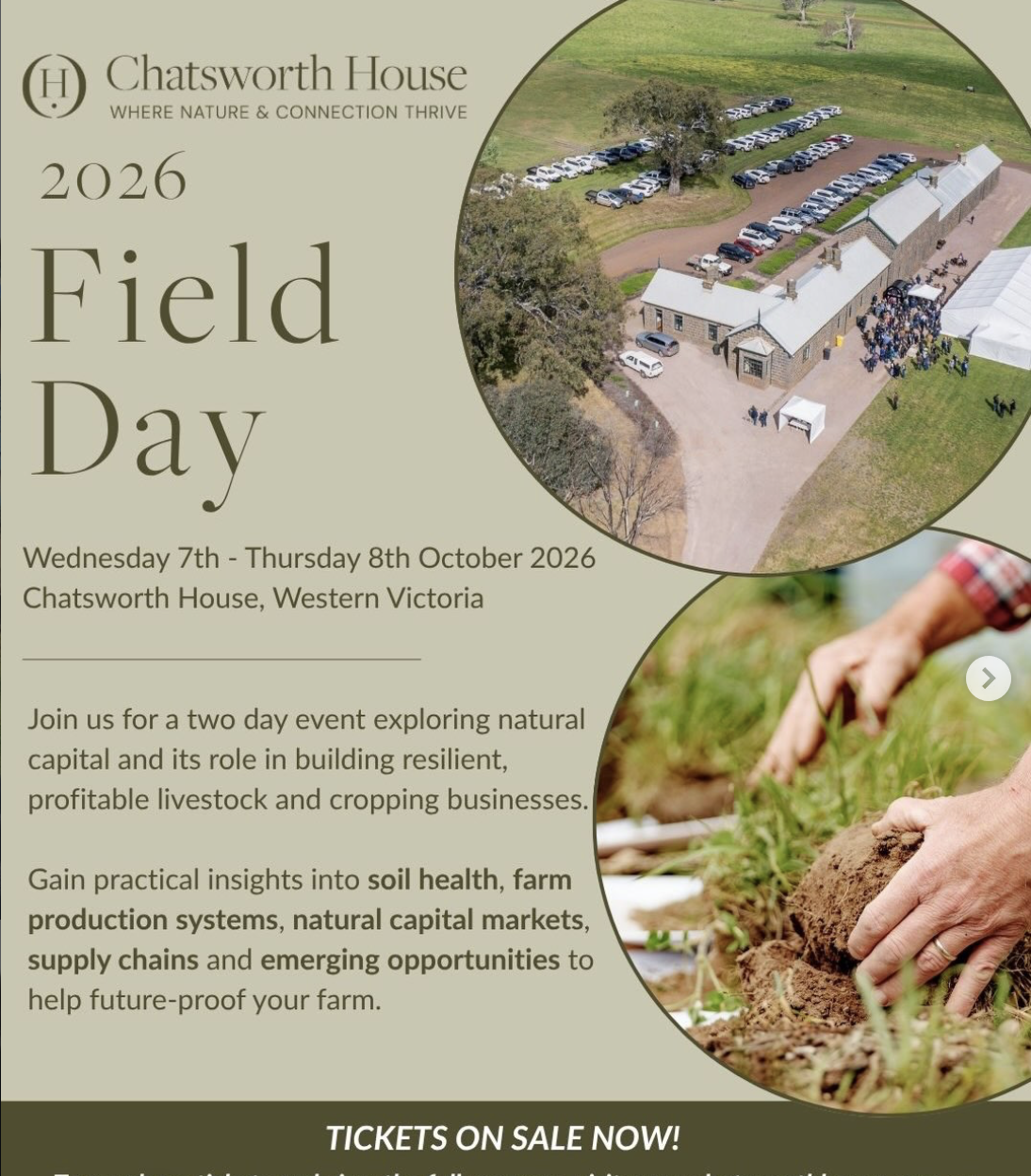 Chatsworth House 2026 Field Day - Bringing together natural capital and farm business