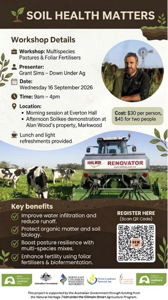 Soil Health Matters: Multispecies Pastures & Foliar Fertilisers