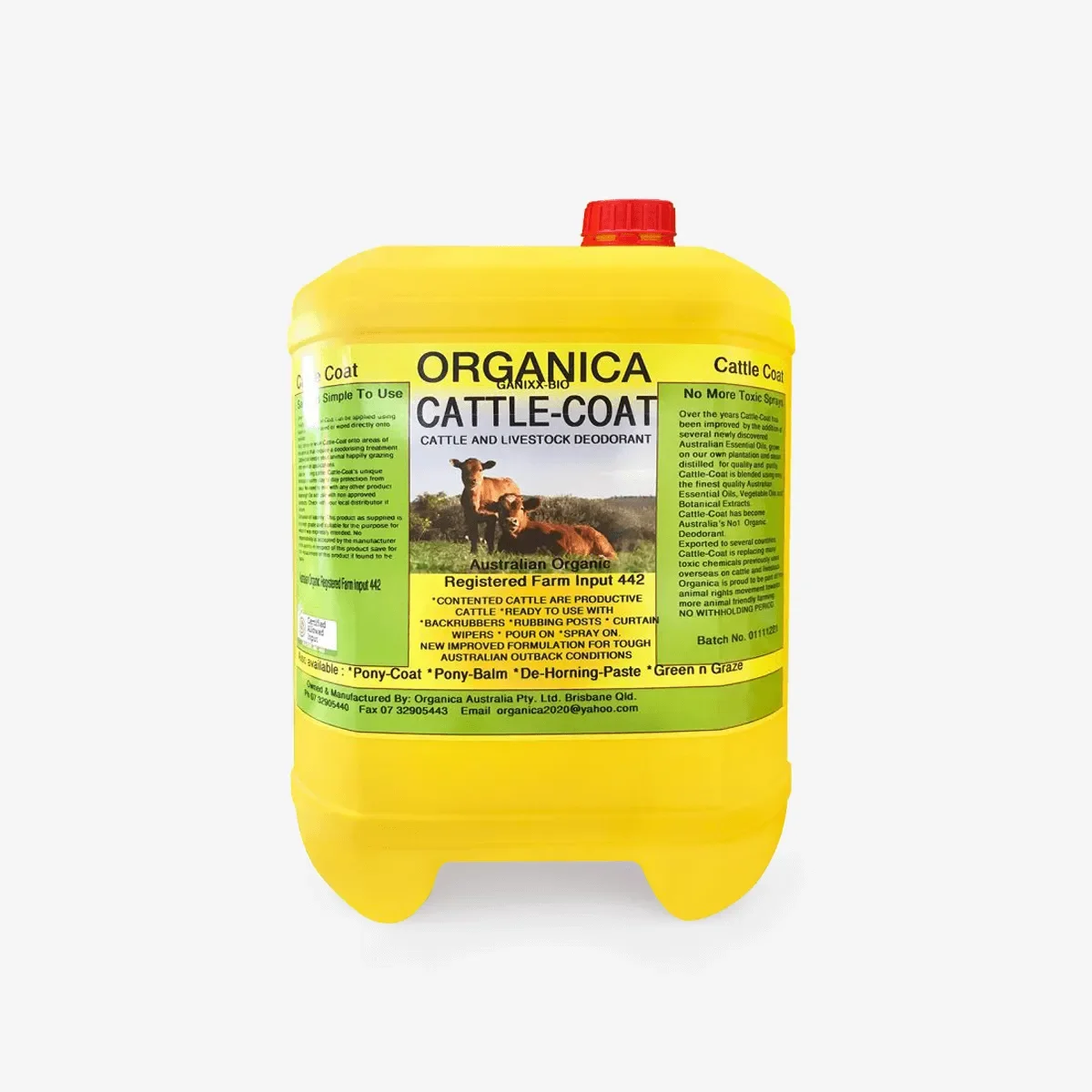 Organica Cattle Coat 20L