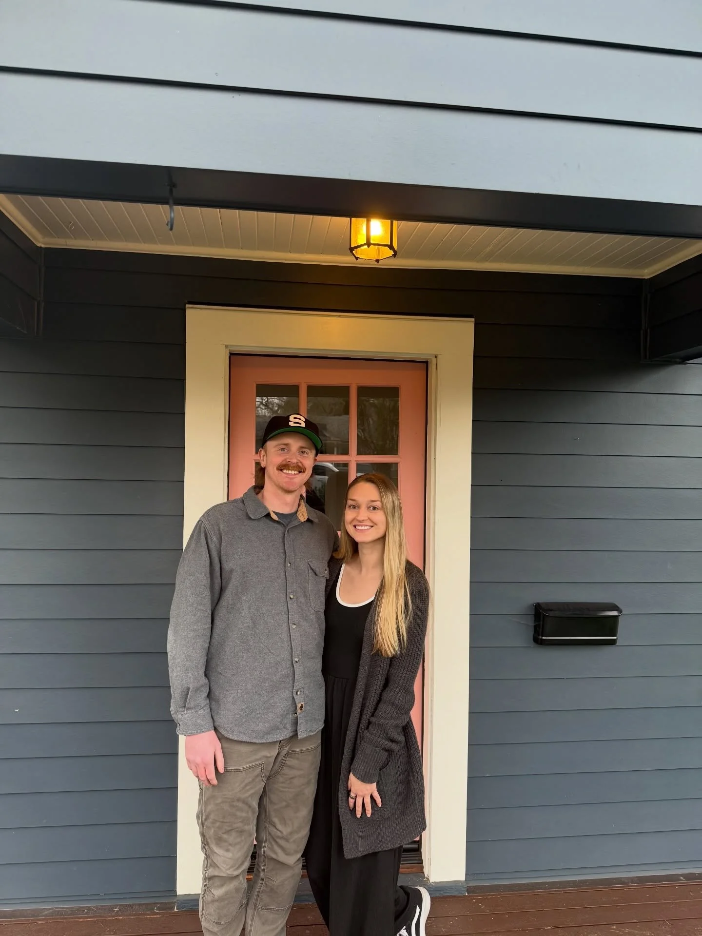 Trevor &amp; Jessie did the thing 🏡🔑 Home sweet home &mdash; and they absolutely nailed it. Couldn&rsquo;t be happier for these two + their pups 🐶 Here&rsquo;s to a whole lotta good memories ahead 🙌🏼