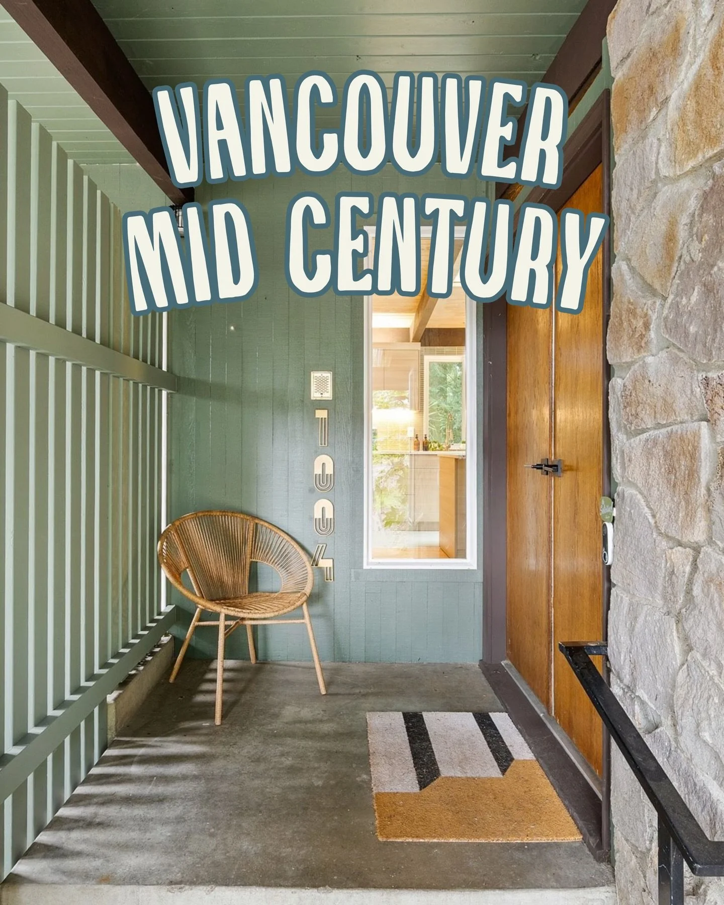 1965 Vancouver mid century modern. The bones are good and the updates are even better. 🌲

Vaulted wood-beam ceilings, skylights, and a striking stone fireplace anchor the main living areas. The fully renovated kitchen brings sleek cabinetry and new 