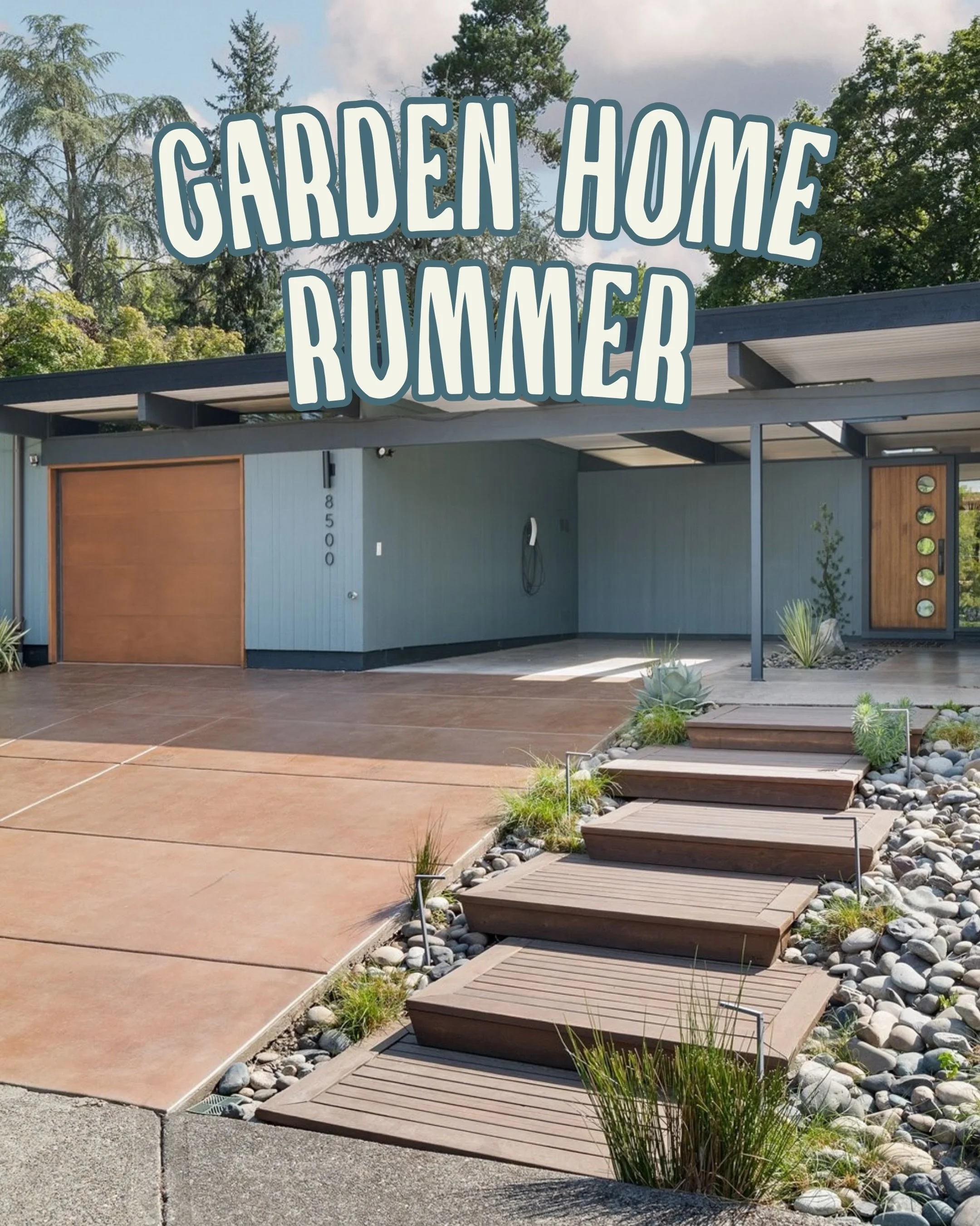 1966 Portland Rummer in Garden Home. The bones are good and the updates are even better. 🌲 Built in the 1960s by notable Portland developer Robert Rummer, with its original open-air atrium.

3 bd | 2 / 0 ba | 2,263 sqft &middot; $1,395,000

#PNWArch