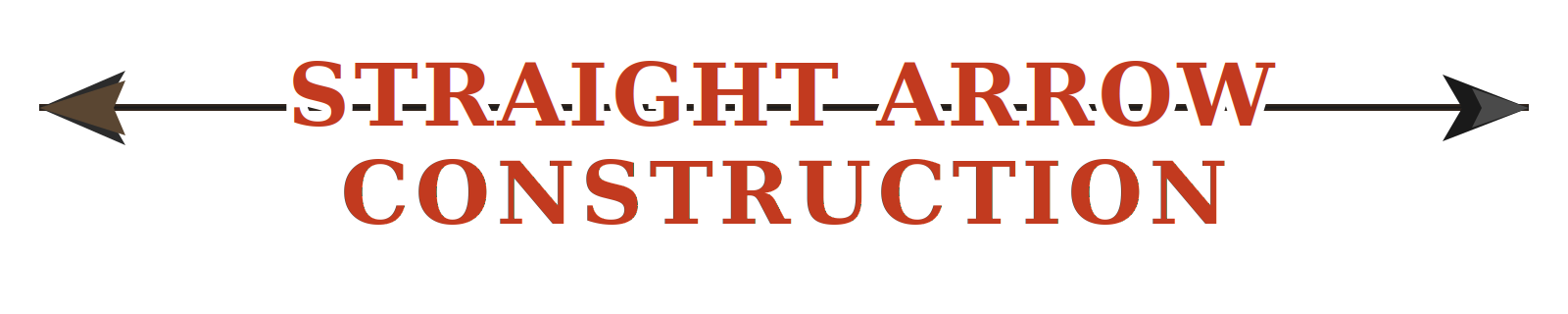 Straight Arrow Construction