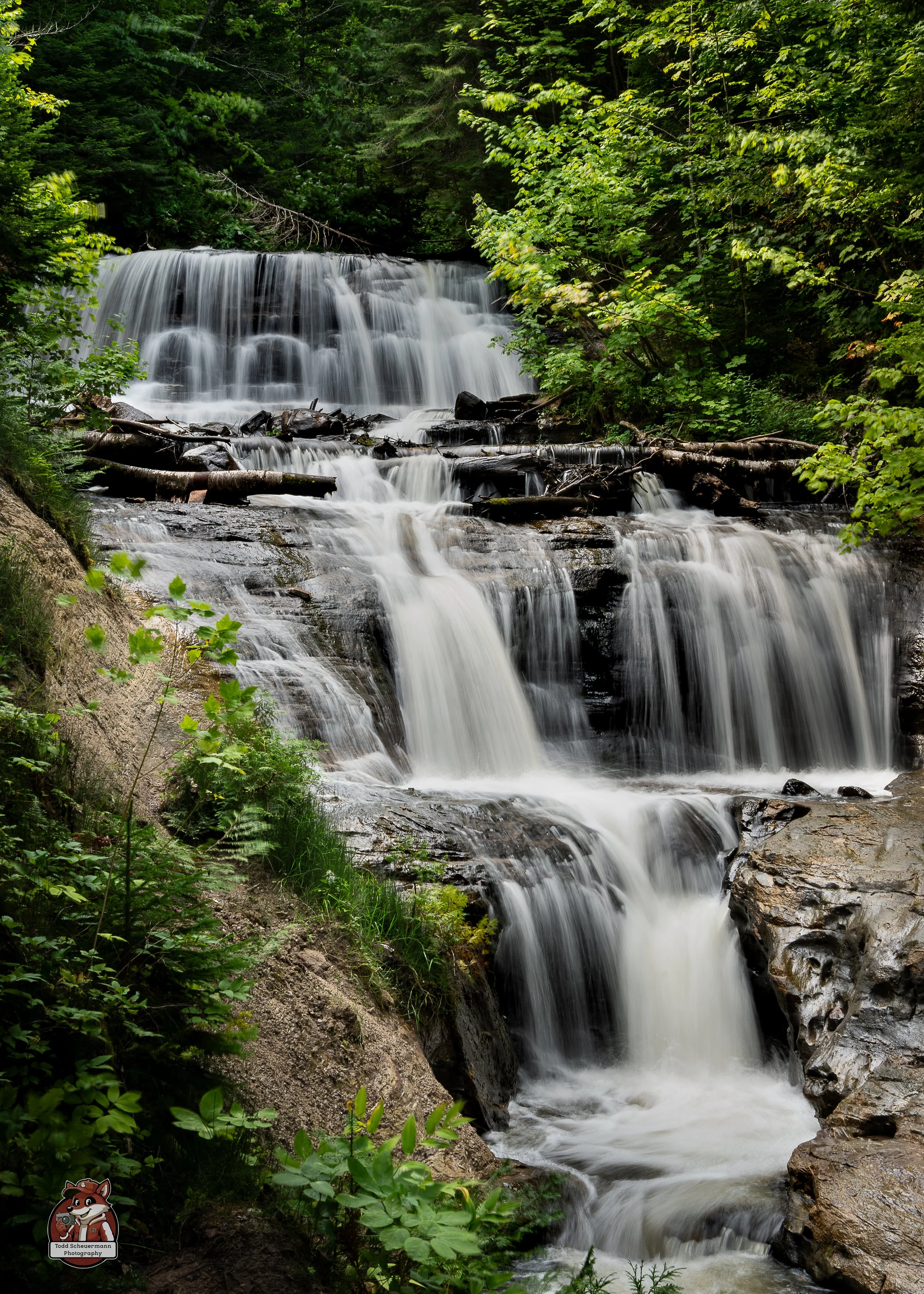 Sable Falls, Pictured Rocks National Lakeshore Michigan USA