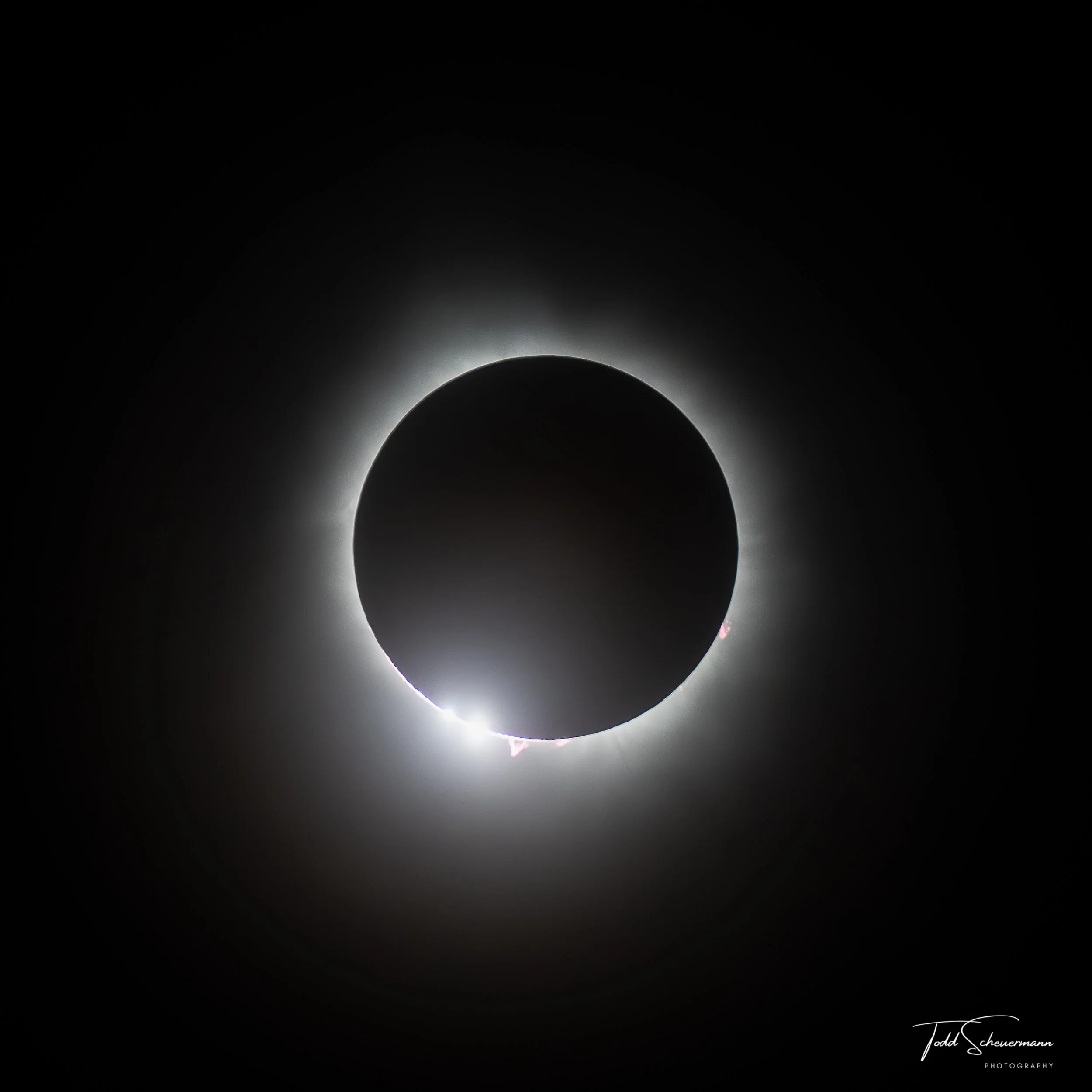 April 8 2024 Solar Eclipse, Adirondack Park New York USA