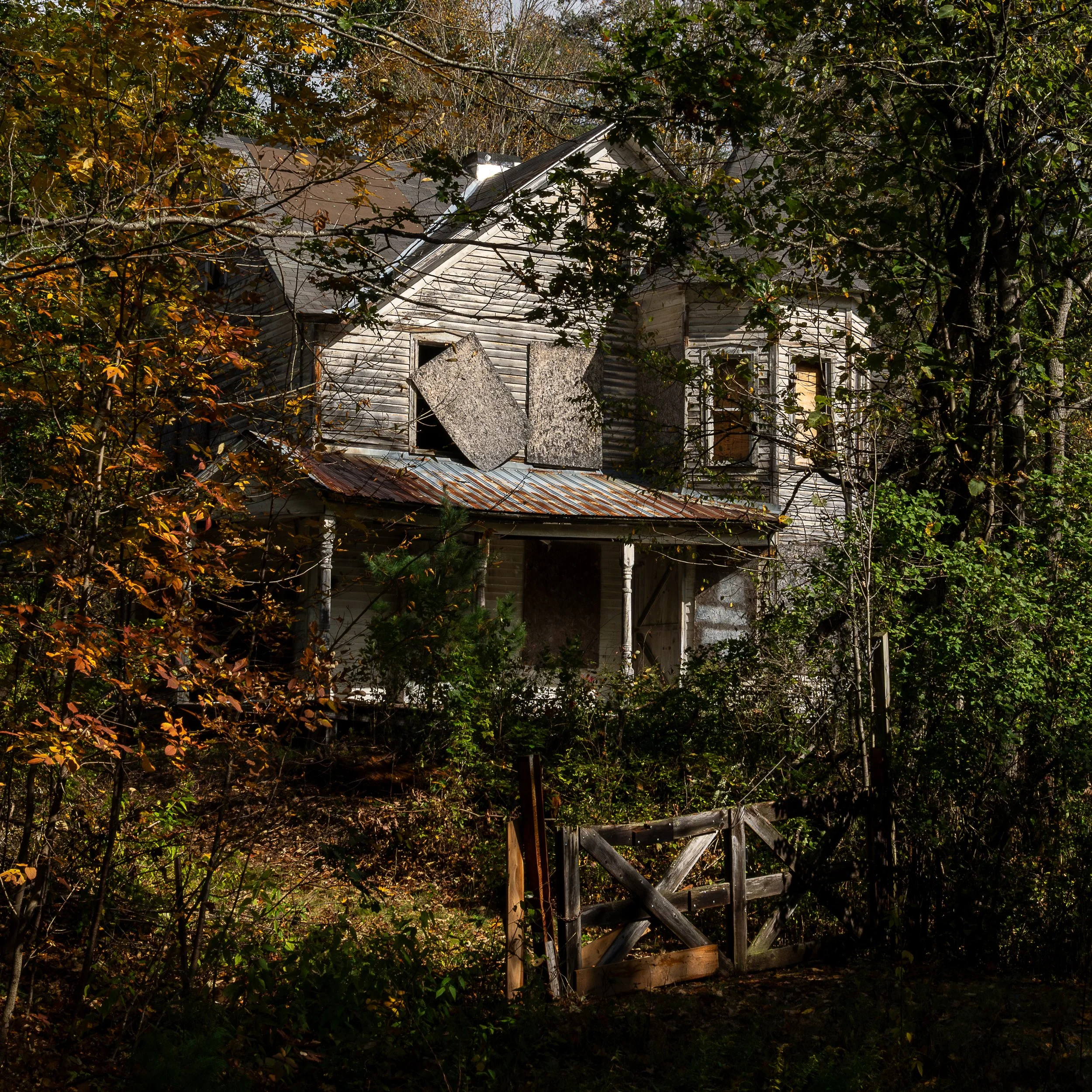 A Home is a Man's Castle, Rural New York State USA