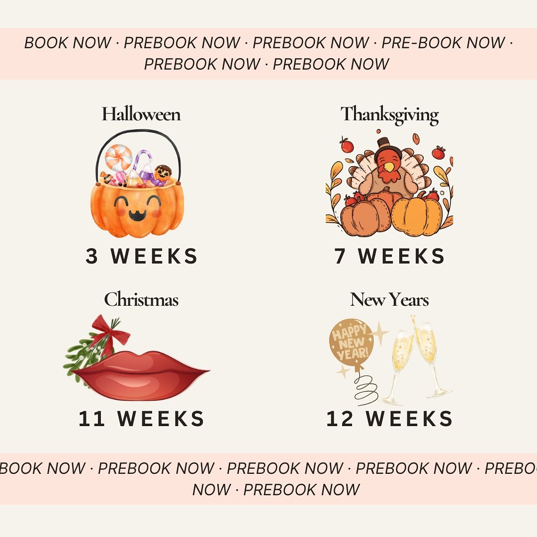 🚨REMINDER🚨 Prebook your appointment for the holidays! Botox results take up to 2 weeks to fully appear and Filler takes about 2 weeks to fully settle💉

#LipFiller #DefinedSkinSpa #gogaslight #HyaluronicAcid #grandrapidslipfiller #grandrapidsbotox 