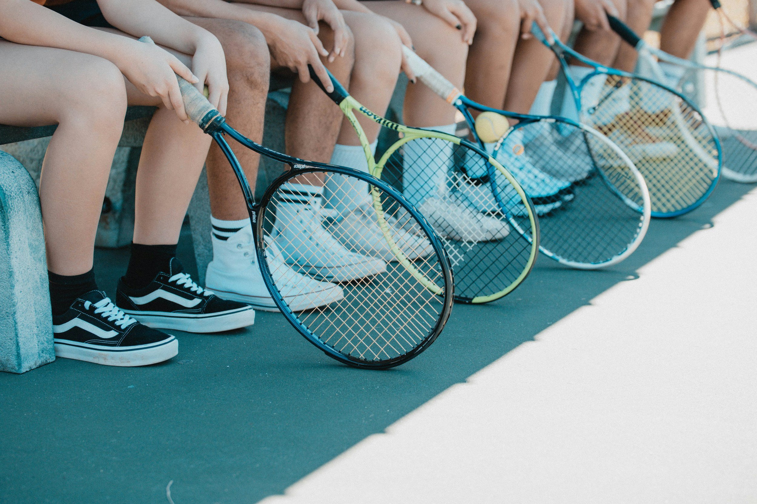 tennis rackets- therapy for athletes, sports psychology