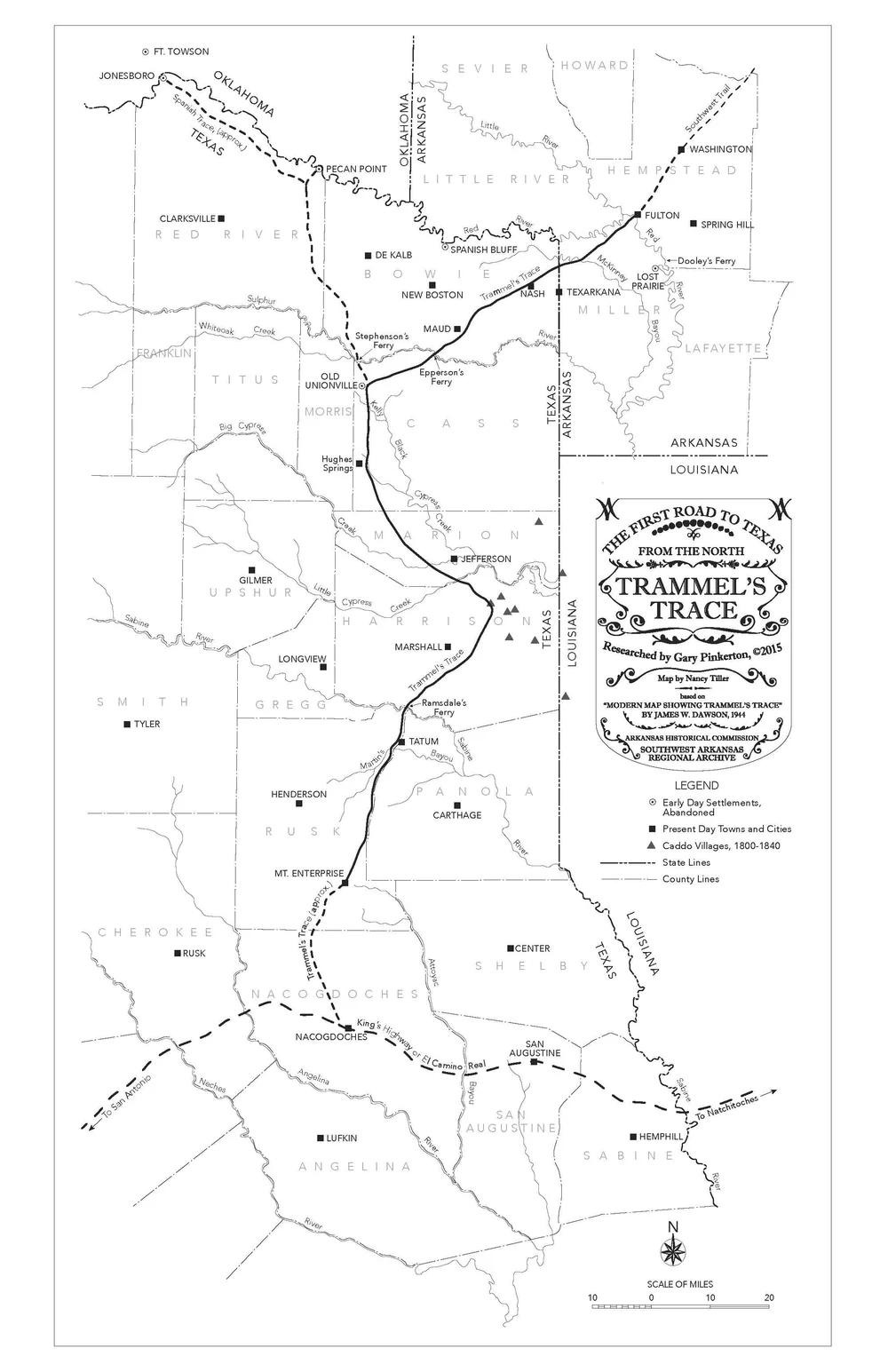 Trammel's Trace Maps — GARY L. PINKERTON Capable. Creative. Committed.