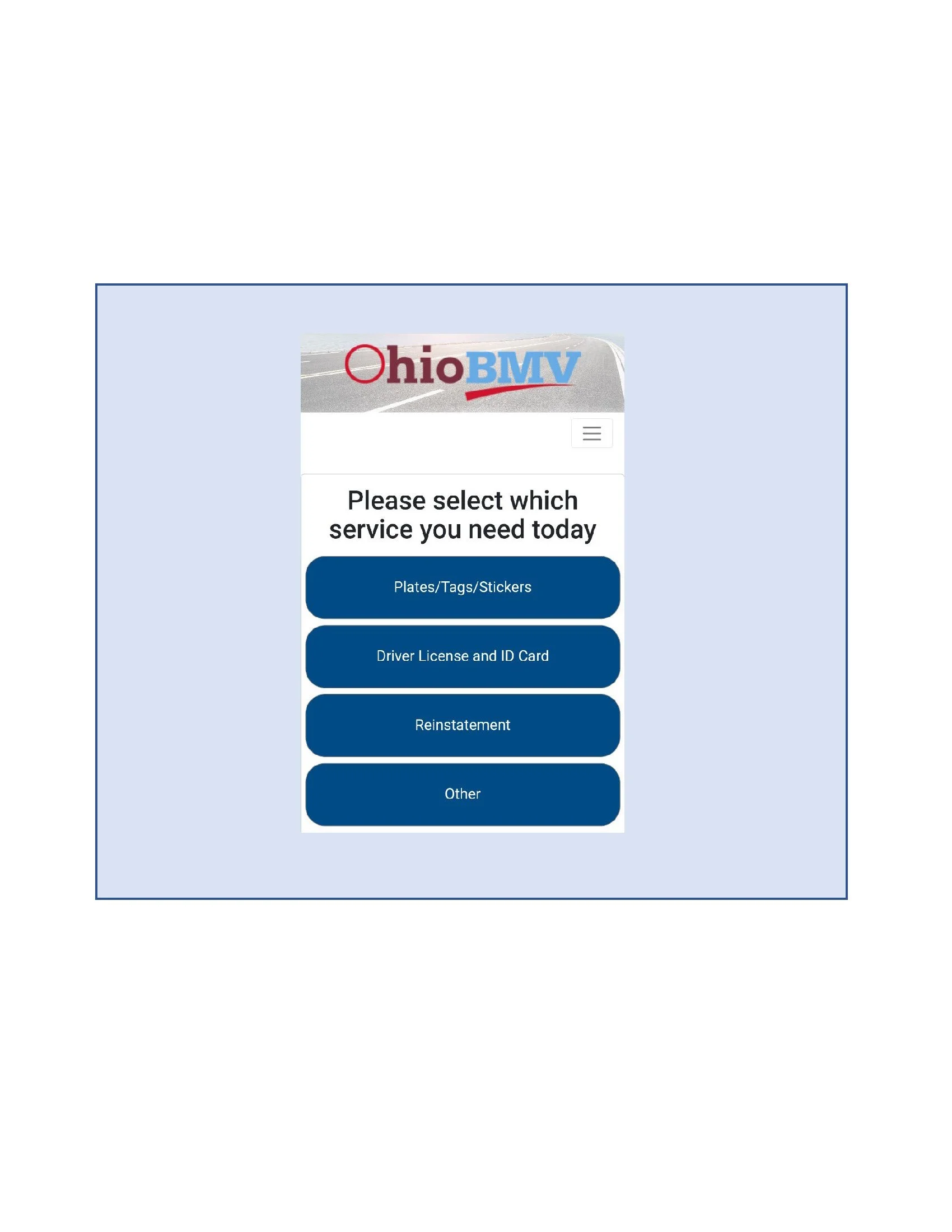 Check-in — Middletown BMV
