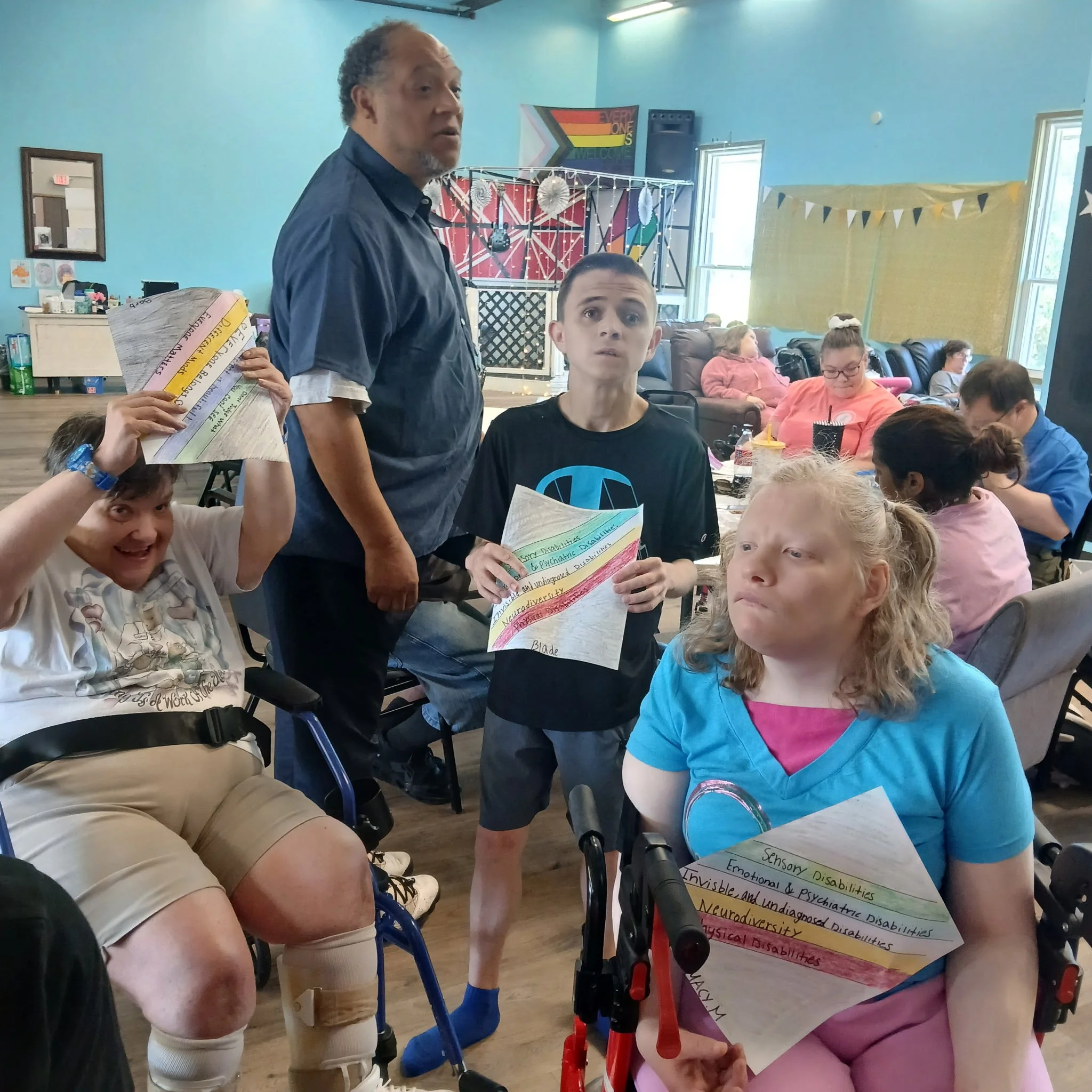 Disability Pride Flag activity - July 2026