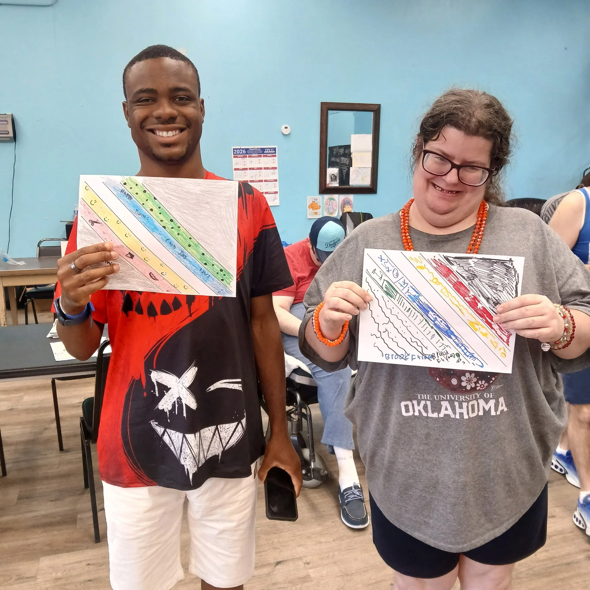 Disability Pride Flag activity - July 2026