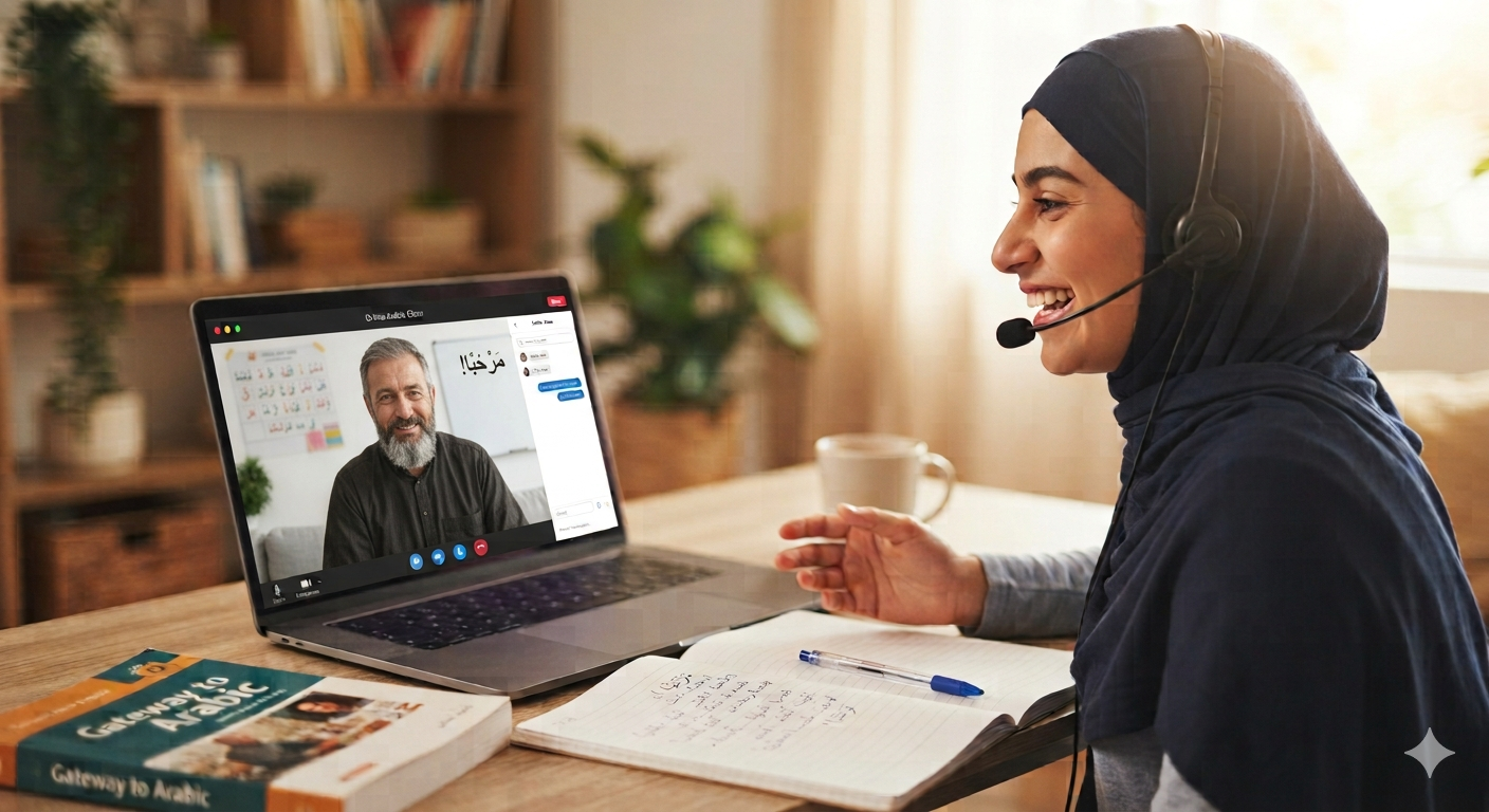 How an Online Arabic Tutor Builds Confidence.
