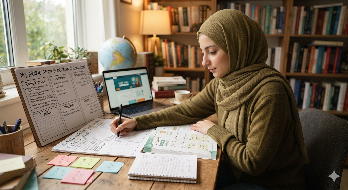Learn Arabic With a Plan That You Can Keep.