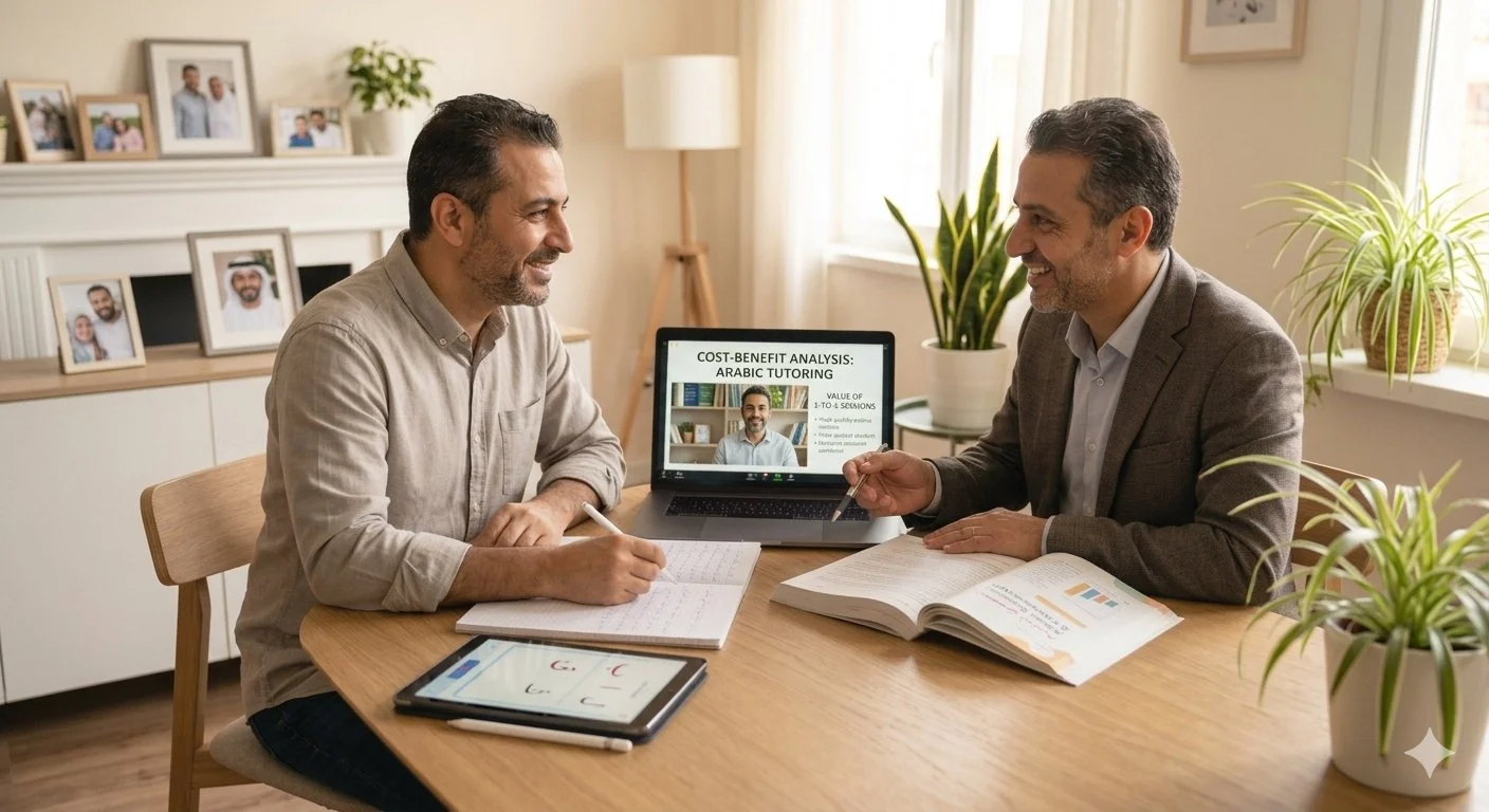 Arabic Tutoring Cost and the Value of 1-to-1 Lessons.
